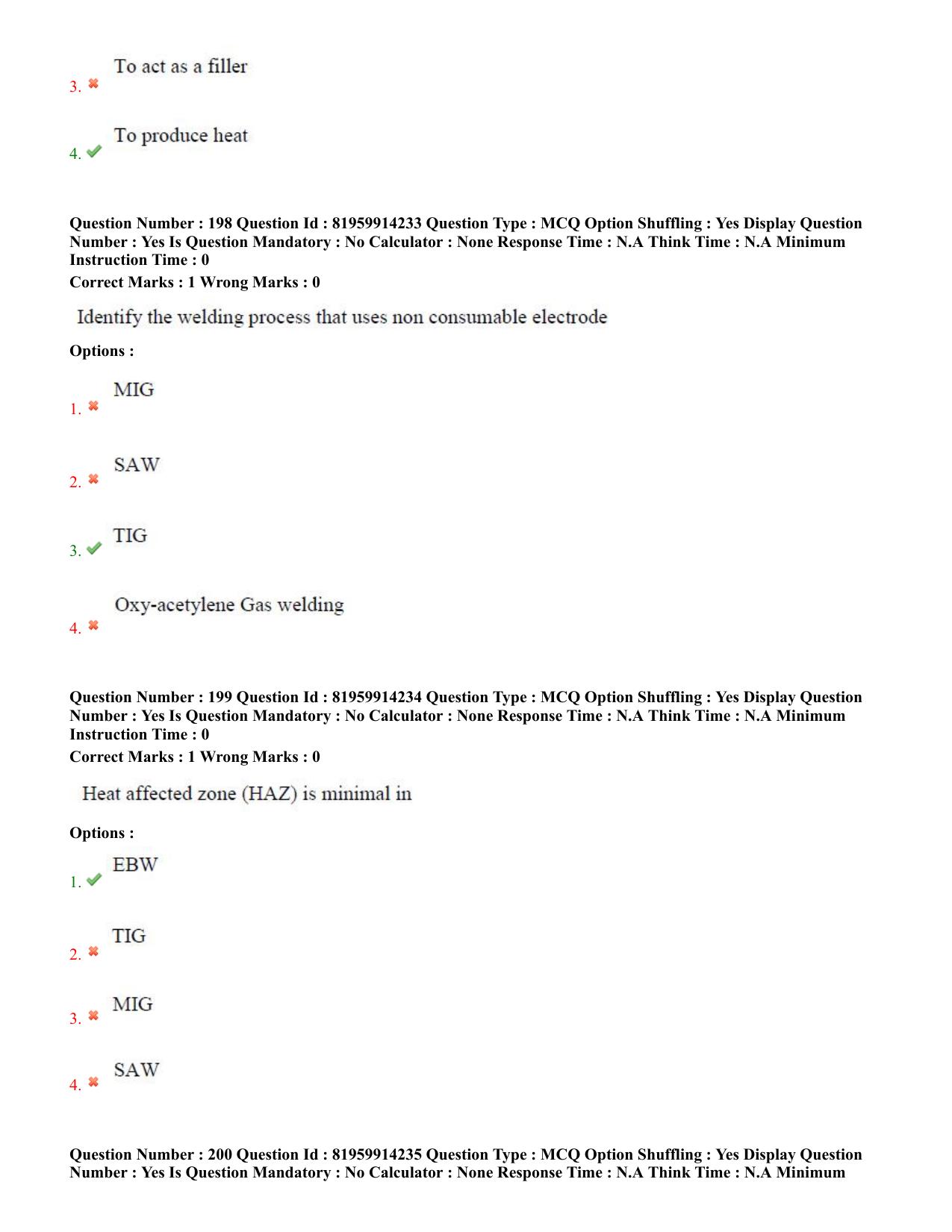 TS ECET 2022 Metallurgy Engineering Question Paper - Page 88