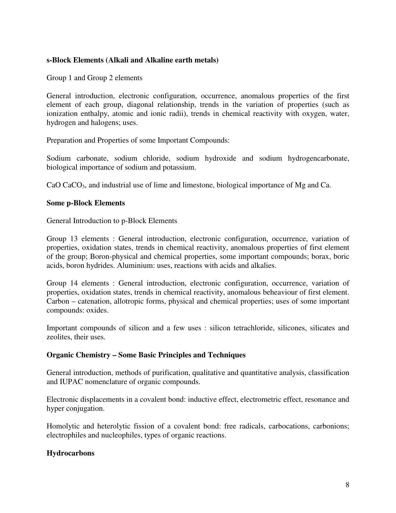 AMU Entrance Exam: P.G. Advance Diploma in Solar Engineering & Management Syllabus - Page 8