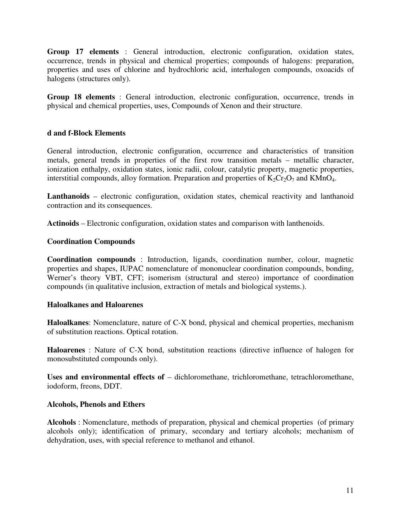 AMU Entrance Exam: P.G. Advance Diploma in Solar Engineering & Management Syllabus - Page 11