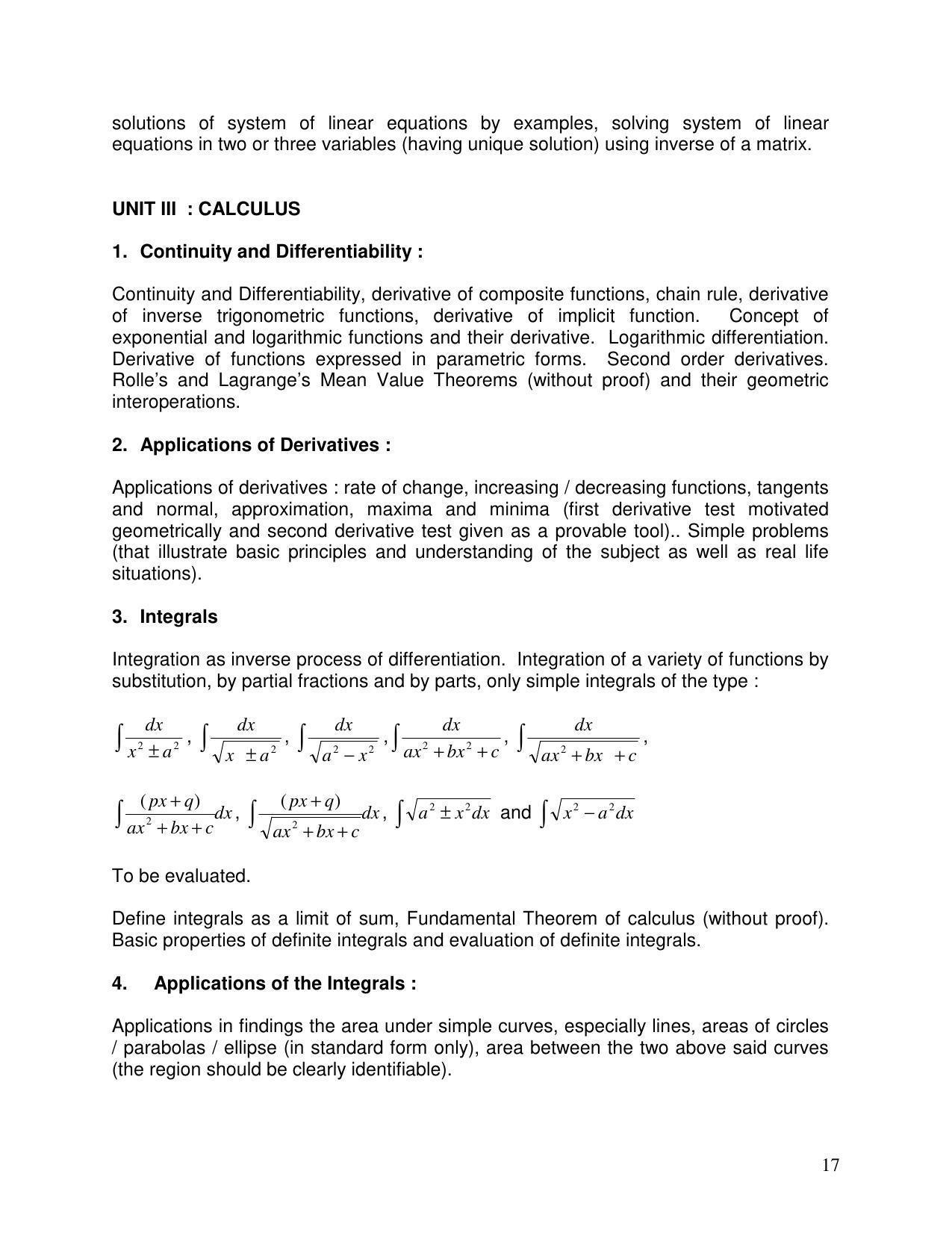 AMU Entrance Exam: P.G. Advance Diploma in Solar Engineering & Management Syllabus - Page 17