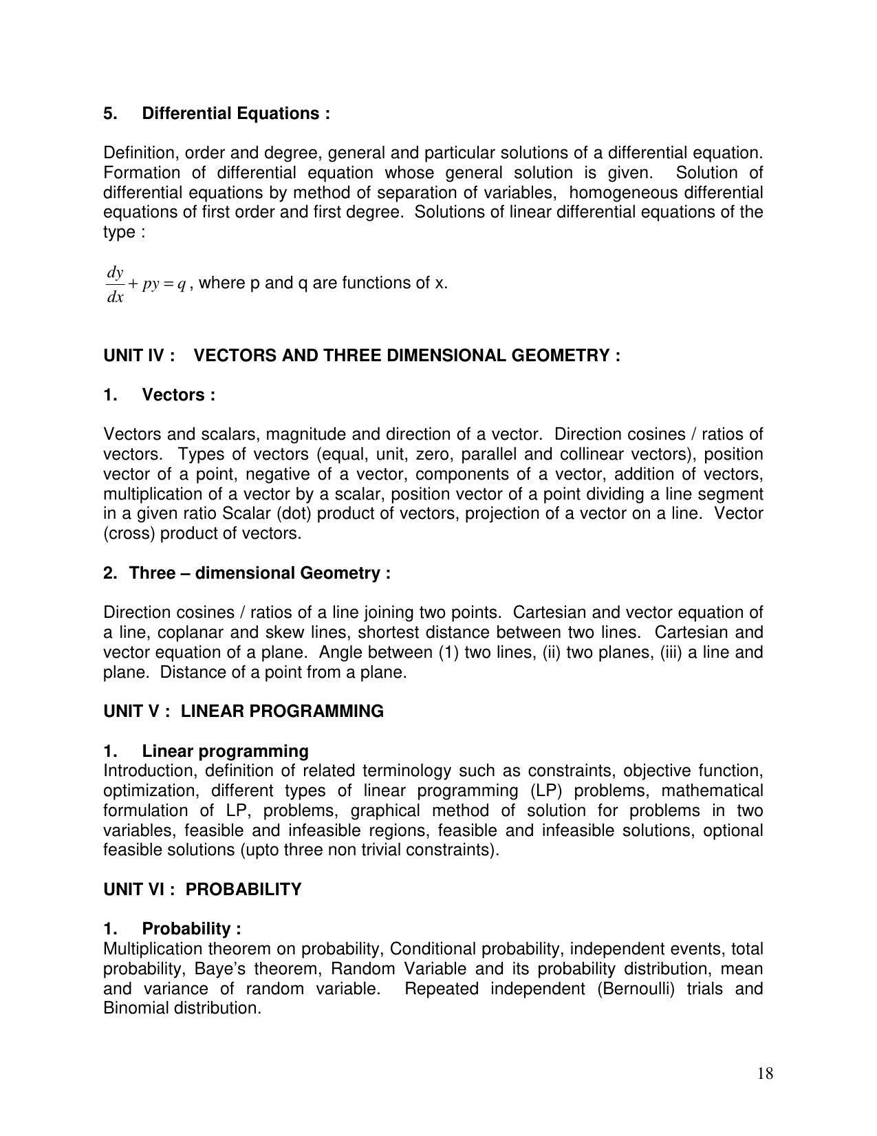 AMU Entrance Exam: P.G. Advance Diploma in Solar Engineering & Management Syllabus - Page 18
