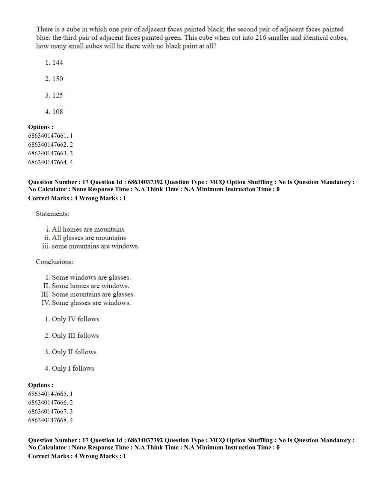 CUET PG 2023: COQP01 – Agri-Business Management Eng-Shift 3 (23-06-2023) Question Paper - Page 18