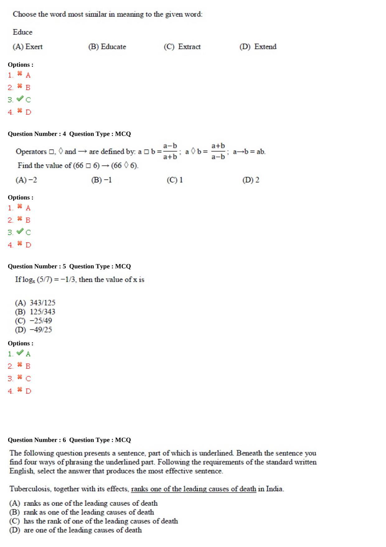 GATE 2015 Biotechnology (BT) Question Paper with Answer Key - Page 2