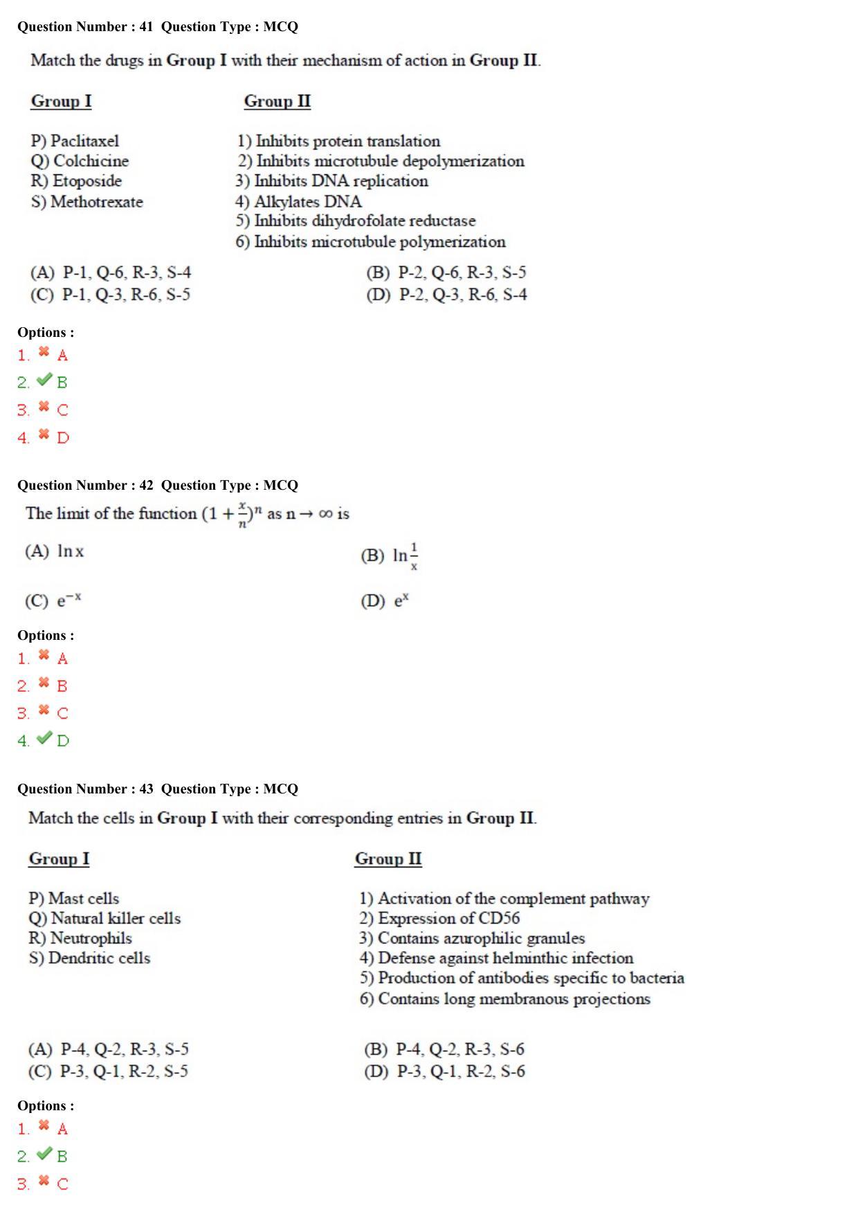 GATE 2015 Biotechnology (BT) Question Paper with Answer Key - Page 13