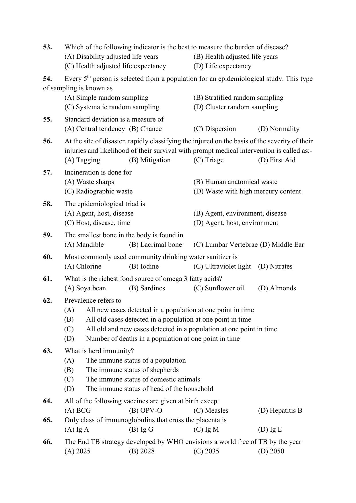 PU CET PG Question Paper 2024 - Page 37