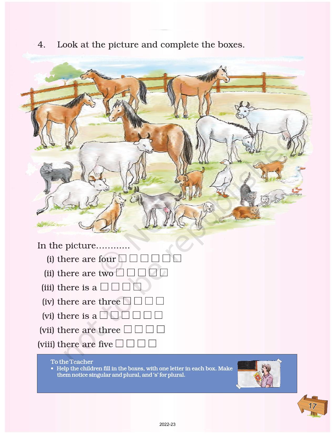 NCERT Book for Class 2 English (Raindrops):Chapter 4-What’s Going On? - Page 5