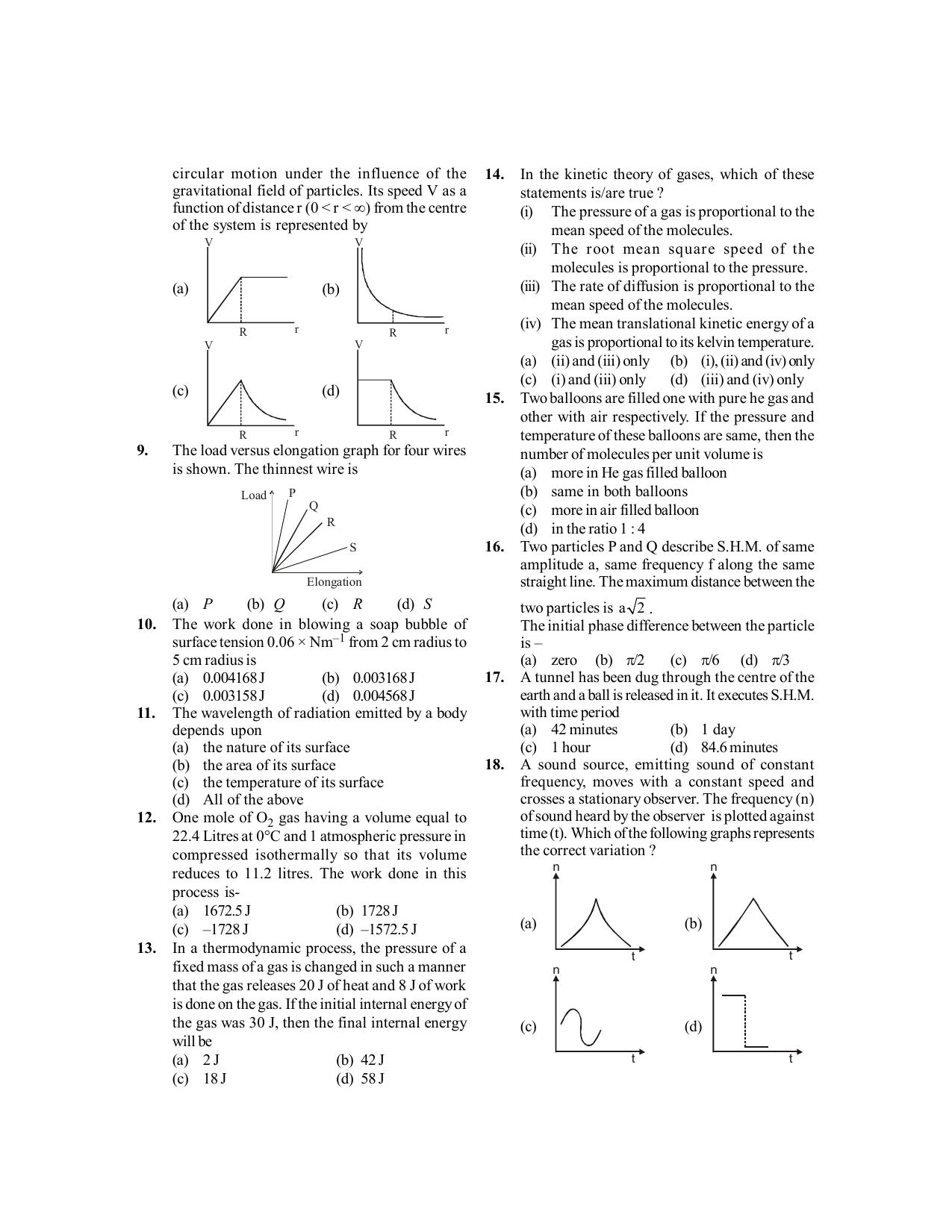 BITSAT 2014 Question Paper - Page 2