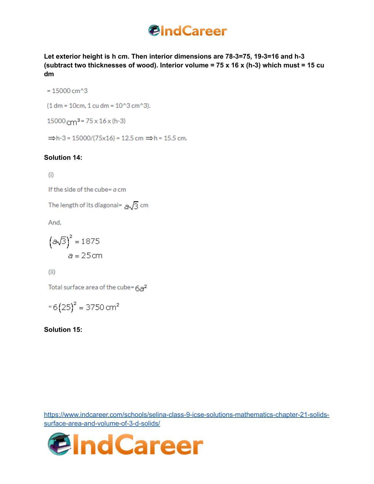 Selina Class 9 ICSE Solutions Mathematics : Chapter 22- Trigonometrical Ratios - Page 9