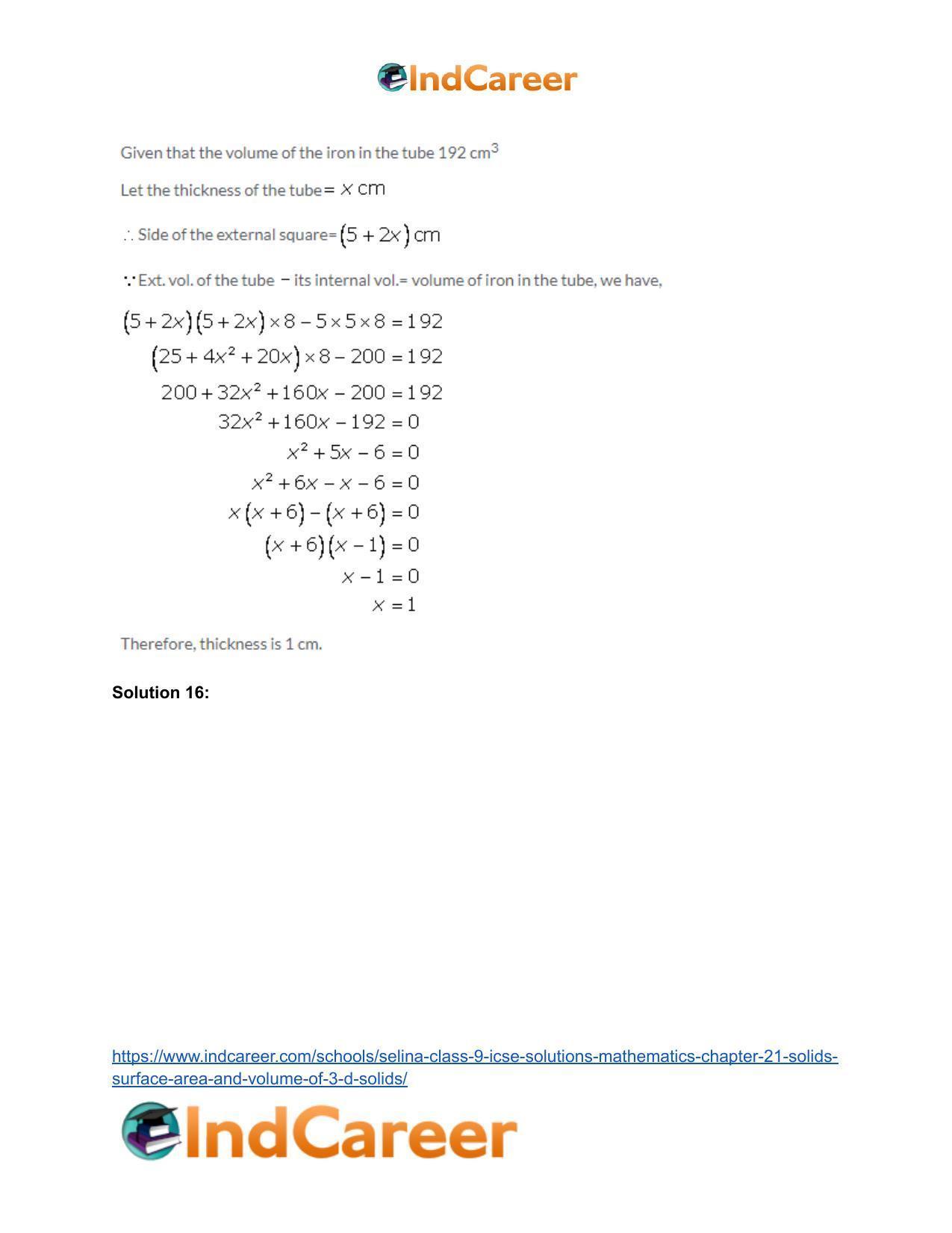 Selina Class 9 ICSE Solutions Mathematics : Chapter 22- Trigonometrical Ratios - Page 10