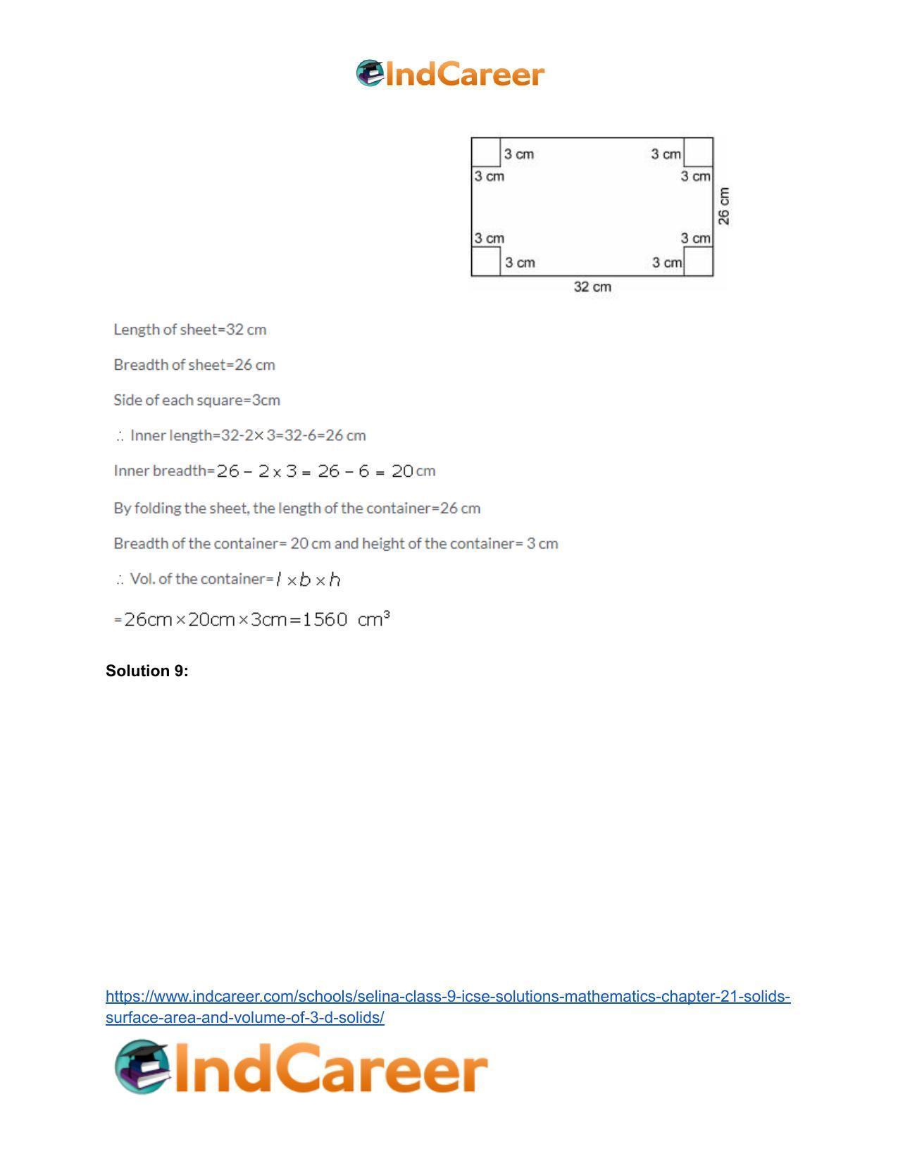 Selina Class 9 ICSE Solutions Mathematics : Chapter 22- Trigonometrical Ratios - Page 17
