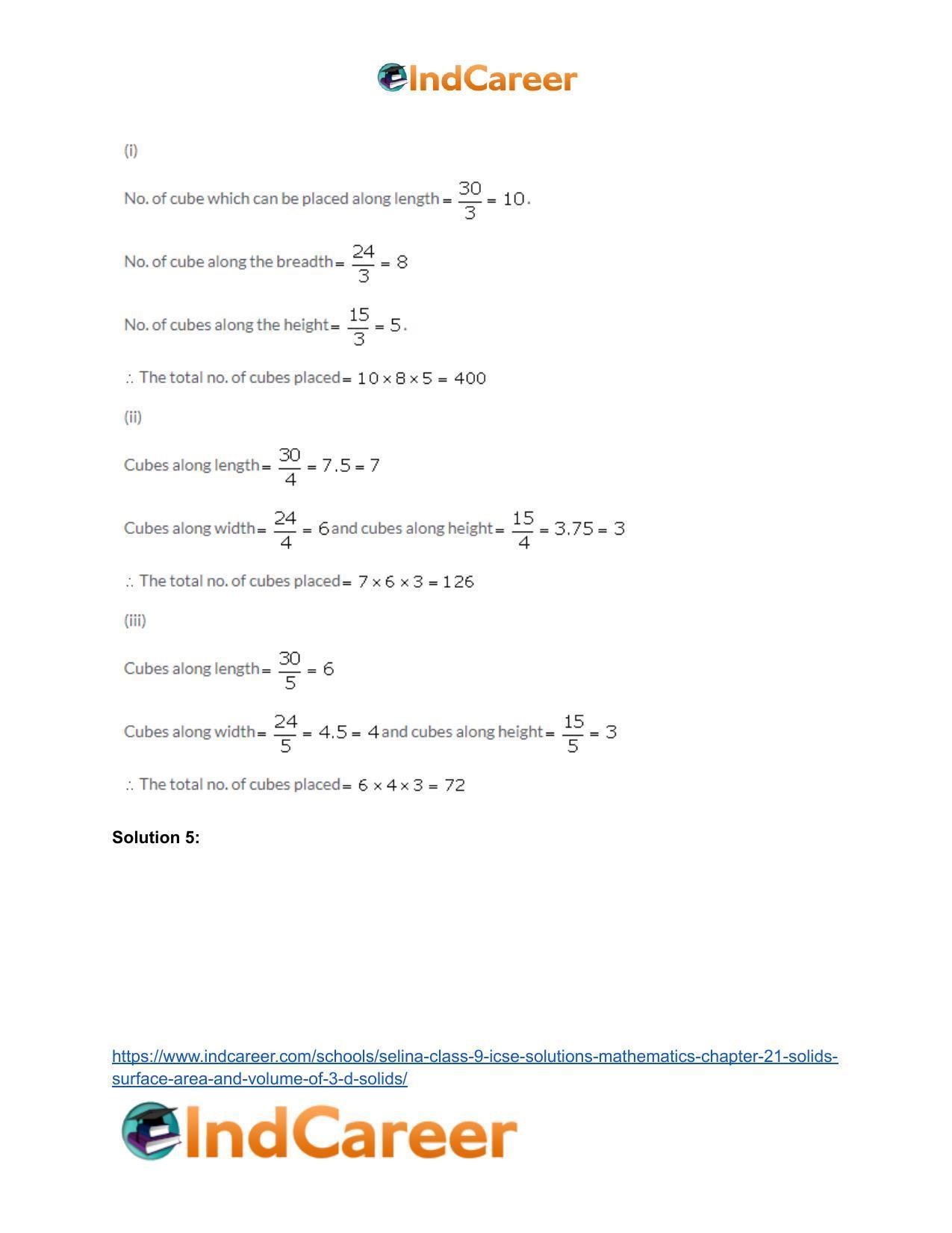 Selina Class 9 ICSE Solutions Mathematics : Chapter 22- Trigonometrical Ratios - Page 24