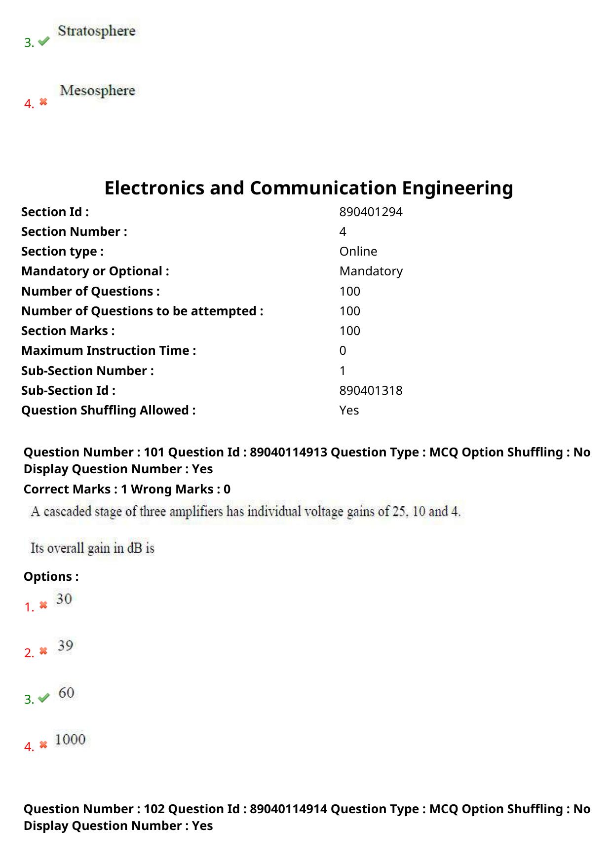 AP ECET 2025 Electronics And Communication Engineering 06th May 2025 (Shift 2) Question Paper wth Key - Page 50