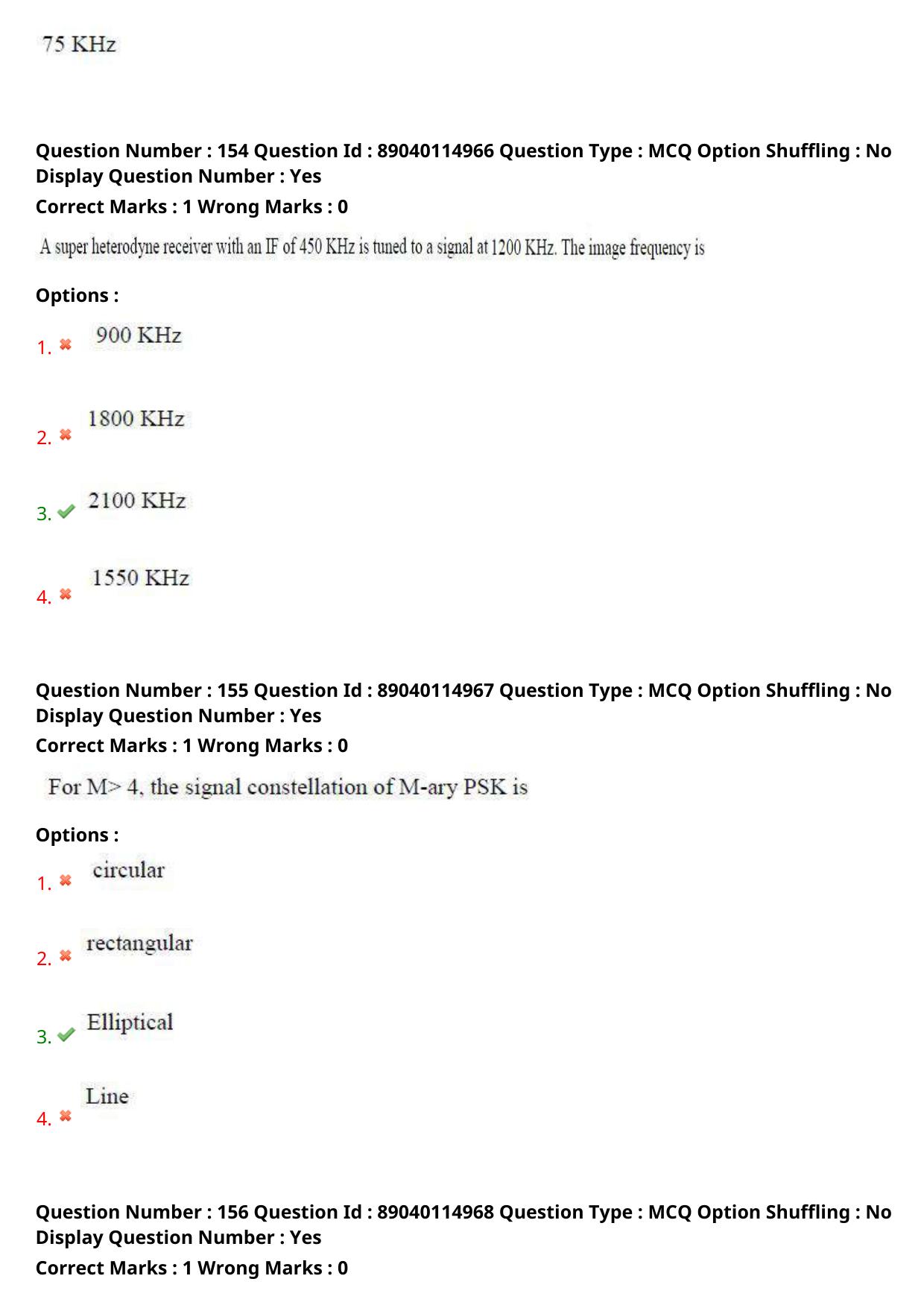 AP ECET 2025 Electronics And Communication Engineering 06th May 2025 (Shift 2) Question Paper wth Key - Page 75