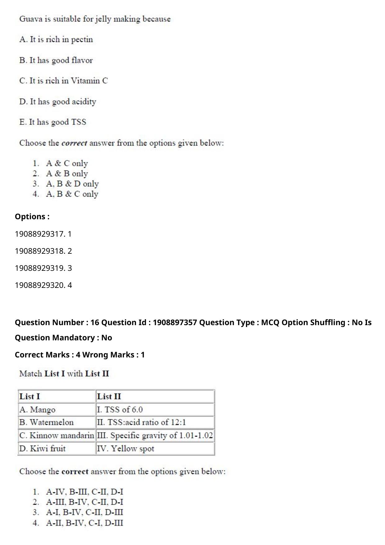ICAR AIEEA PG 2021 HORTICULTURE Question Paper - Page 9