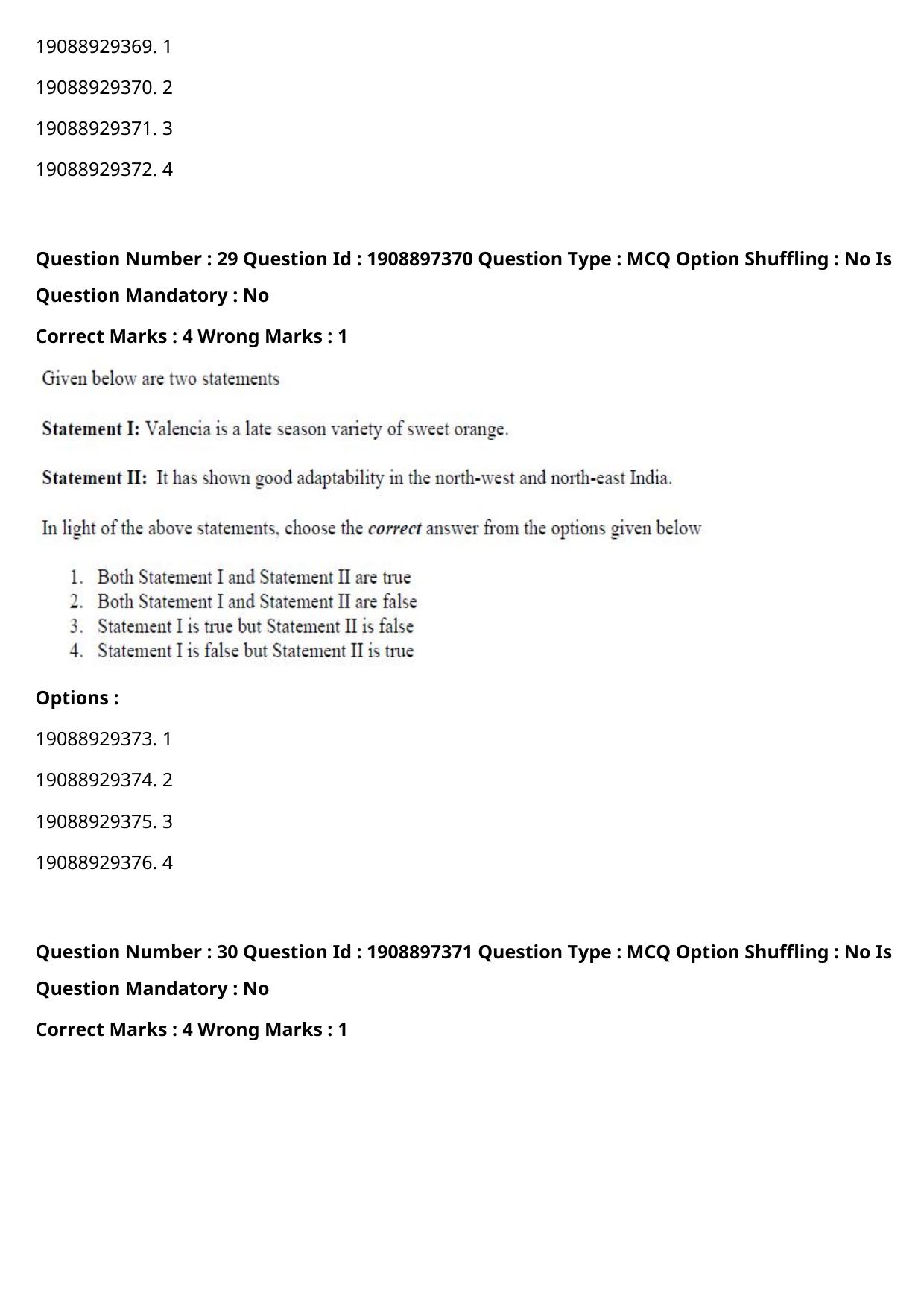 ICAR AIEEA PG 2021 HORTICULTURE Question Paper - Page 16