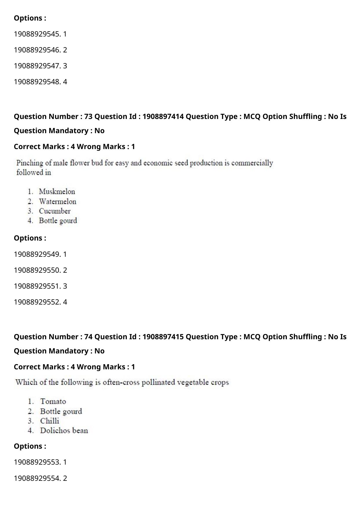 ICAR AIEEA PG 2021 HORTICULTURE Question Paper - Page 39