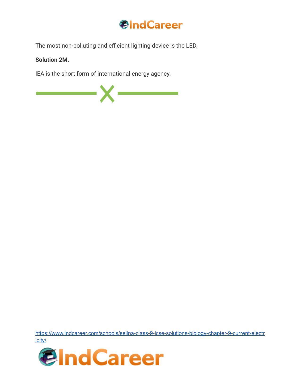 Selina Class 9 ICSE Solutions Biology : Chapter 9- Current Electricity - Page 14