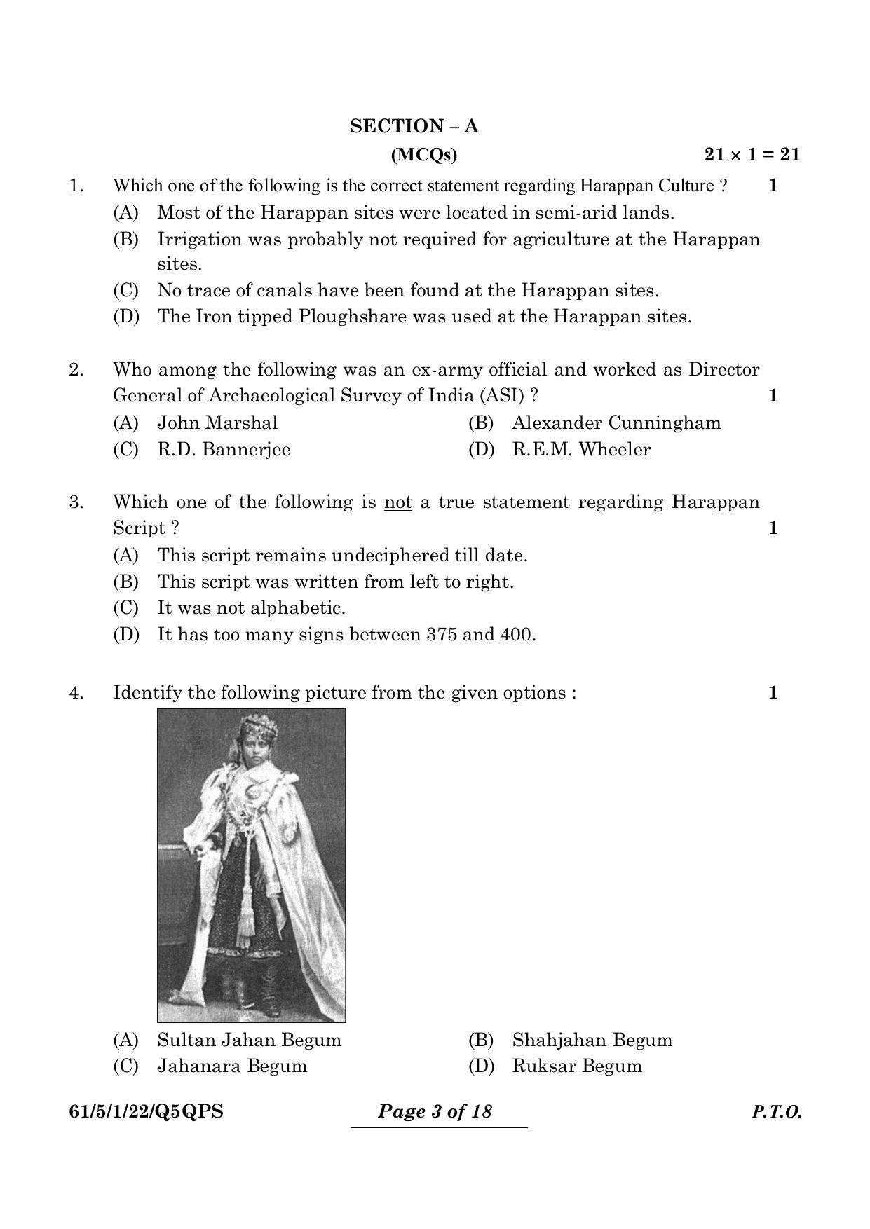 CBSE Class 12 61-5-1 History 2024 Question Paper - Page 3