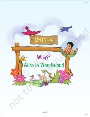 NCERT Book for Class 4 English: Chapter 8-Alice in Wonderland