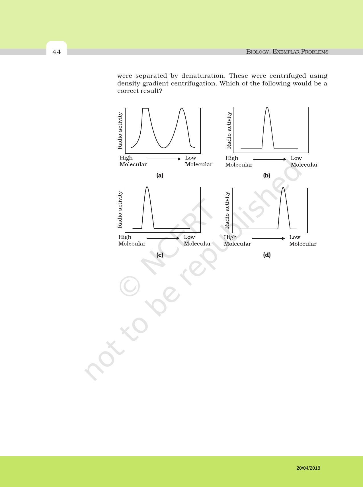 NCERT Exemplar Book for Class 12 Biology: Chapter 6 Molecular Basis of Inheritance - Page 9