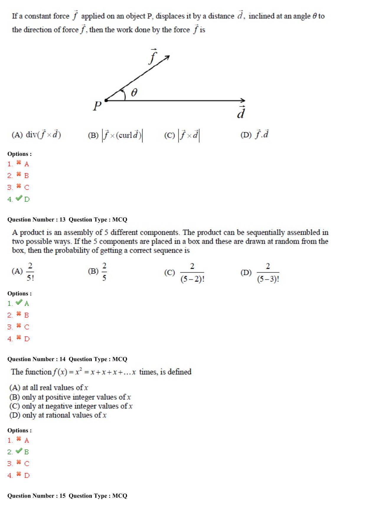 GATE 2015 Production and Industrial Engineering (PI) Question Paper with Answer Key - Page 5
