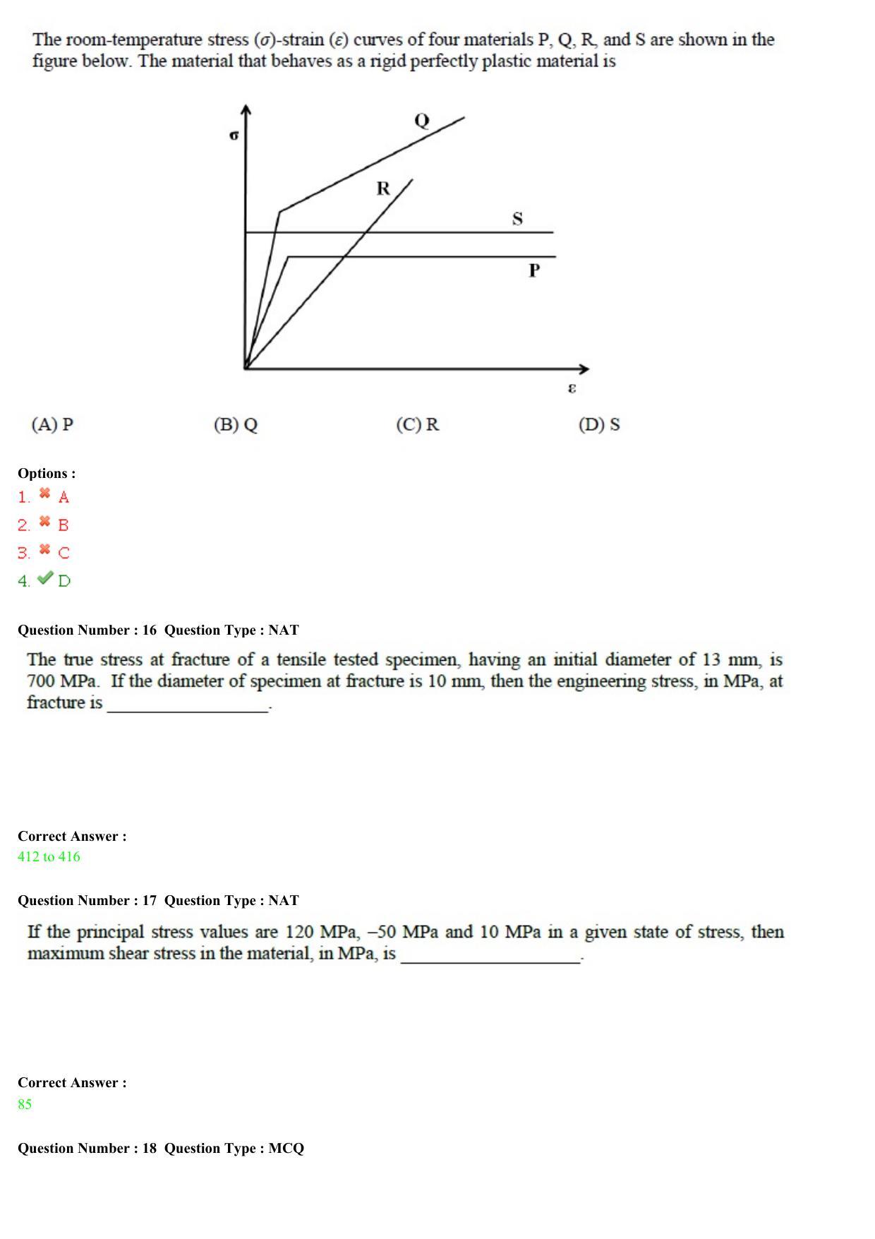 GATE 2015 Production and Industrial Engineering (PI) Question Paper with Answer Key - Page 6