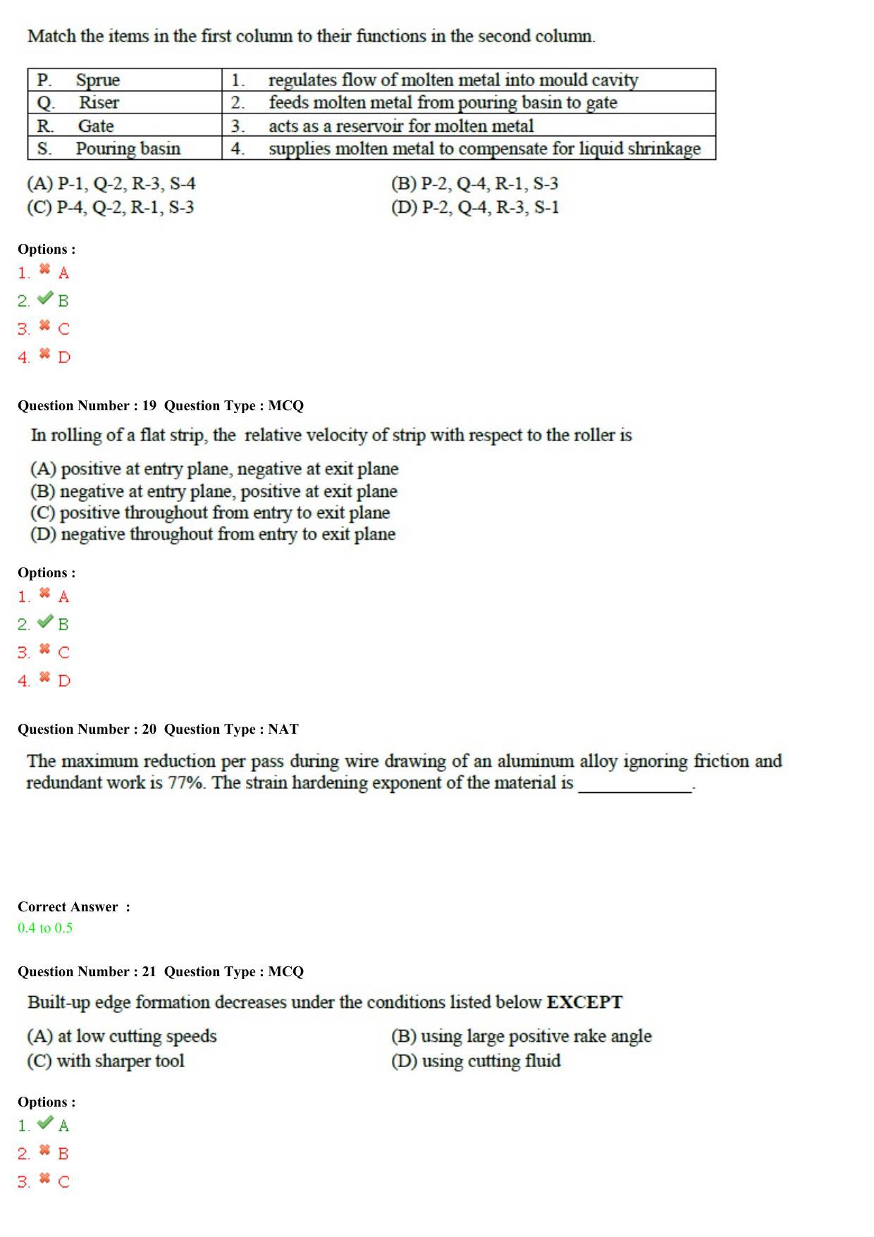 GATE 2015 Production and Industrial Engineering (PI) Question Paper with Answer Key - Page 7