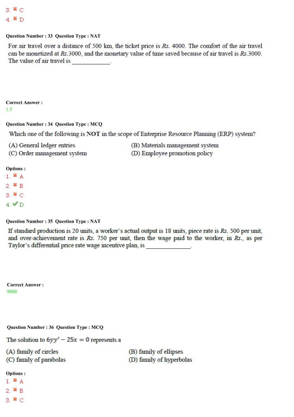 GATE 2015 Production and Industrial Engineering (PI) Question Paper with Answer Key - Page 11