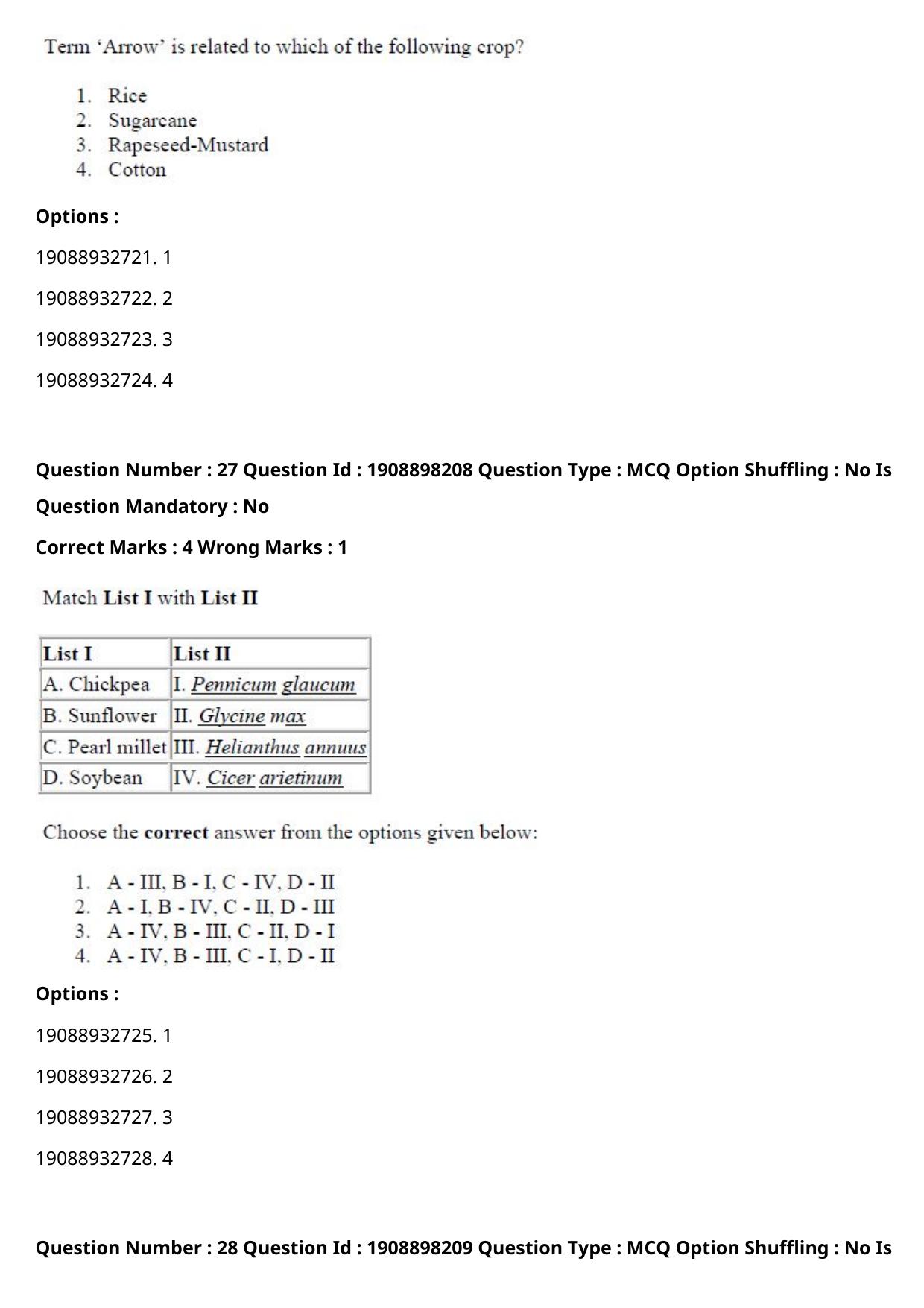 ICAR AIEEA PG 2021 WATER SCIENCE AND TECHNOLOGY Question Paper - Page 18