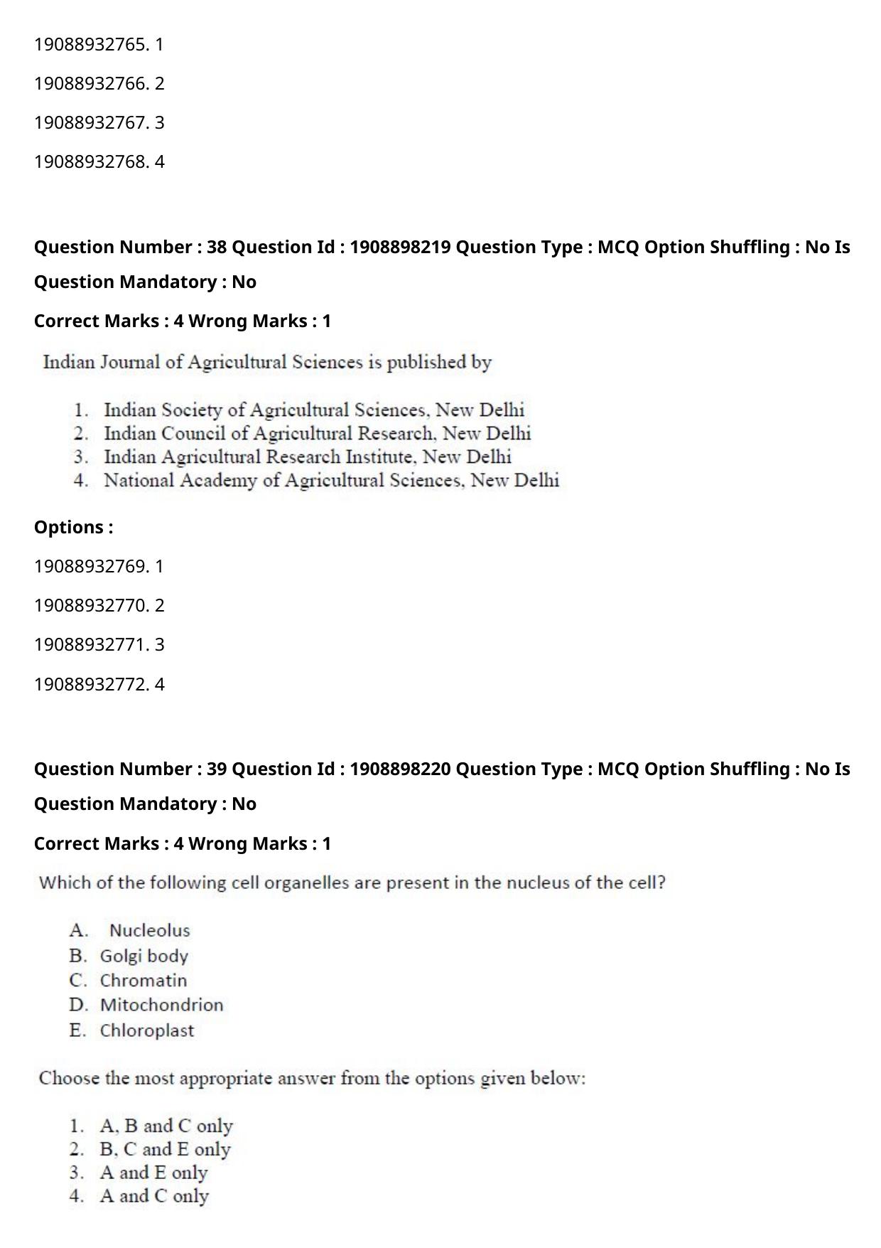 ICAR AIEEA PG 2021 WATER SCIENCE AND TECHNOLOGY Question Paper - Page 25