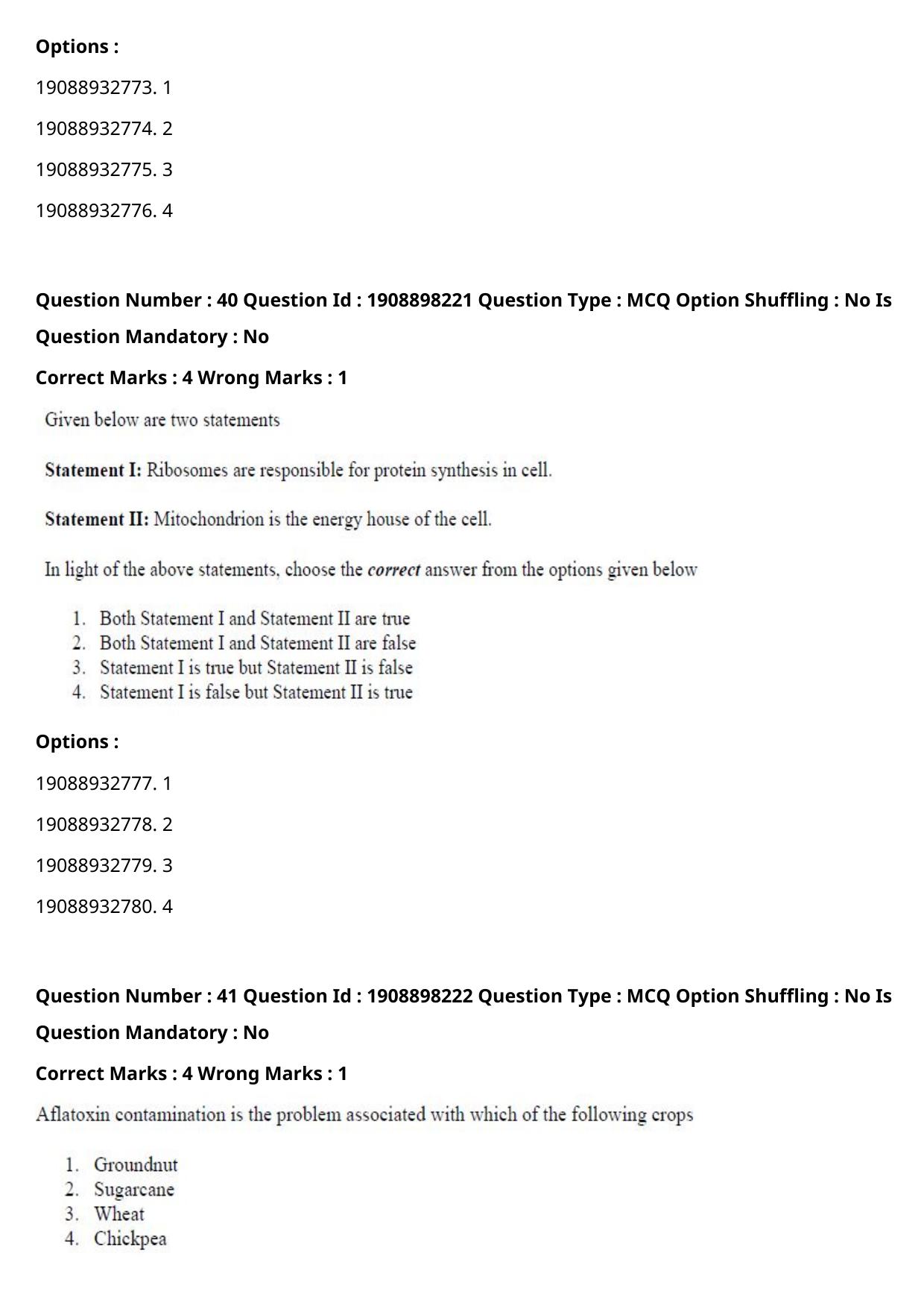 ICAR AIEEA PG 2021 WATER SCIENCE AND TECHNOLOGY Question Paper - Page 26