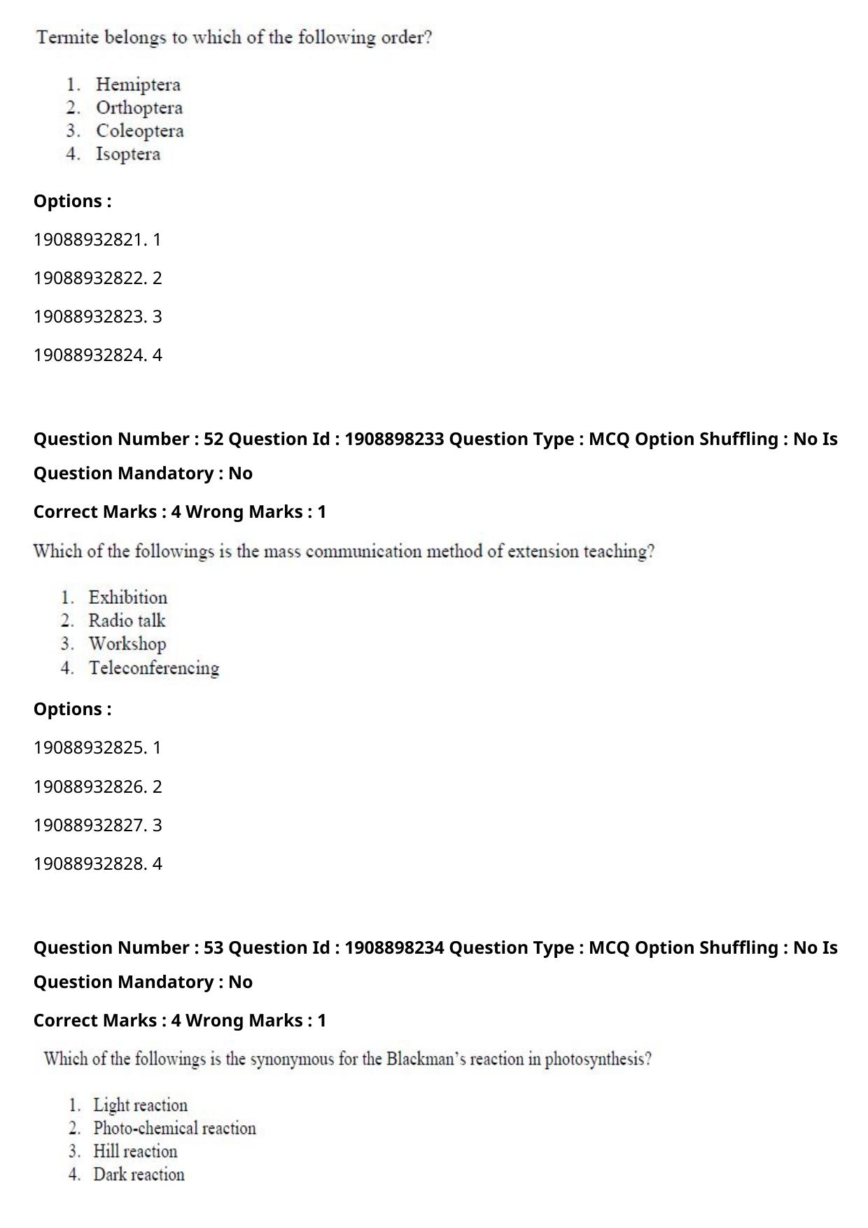 ICAR AIEEA PG 2021 WATER SCIENCE AND TECHNOLOGY Question Paper - Page 32