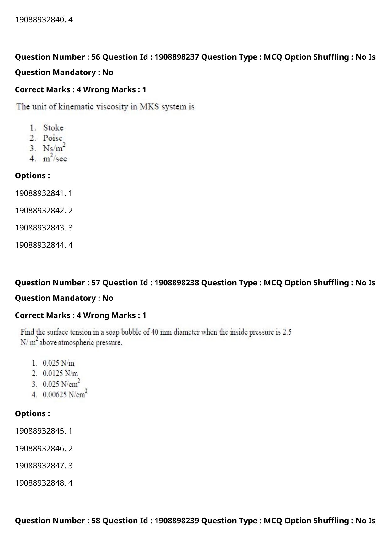 ICAR AIEEA PG 2021 WATER SCIENCE AND TECHNOLOGY Question Paper - Page 34