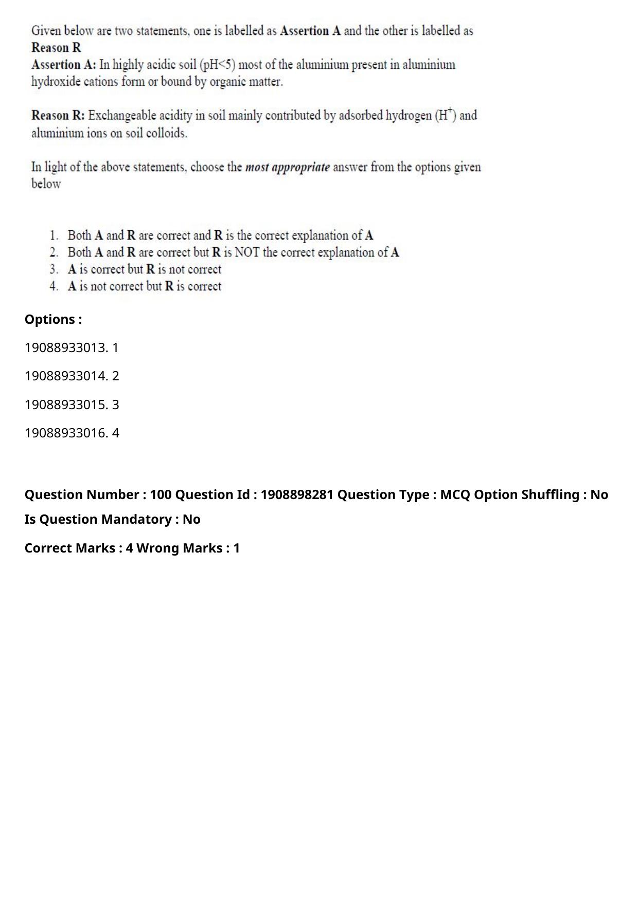 ICAR AIEEA PG 2021 WATER SCIENCE AND TECHNOLOGY Question Paper - Page 57