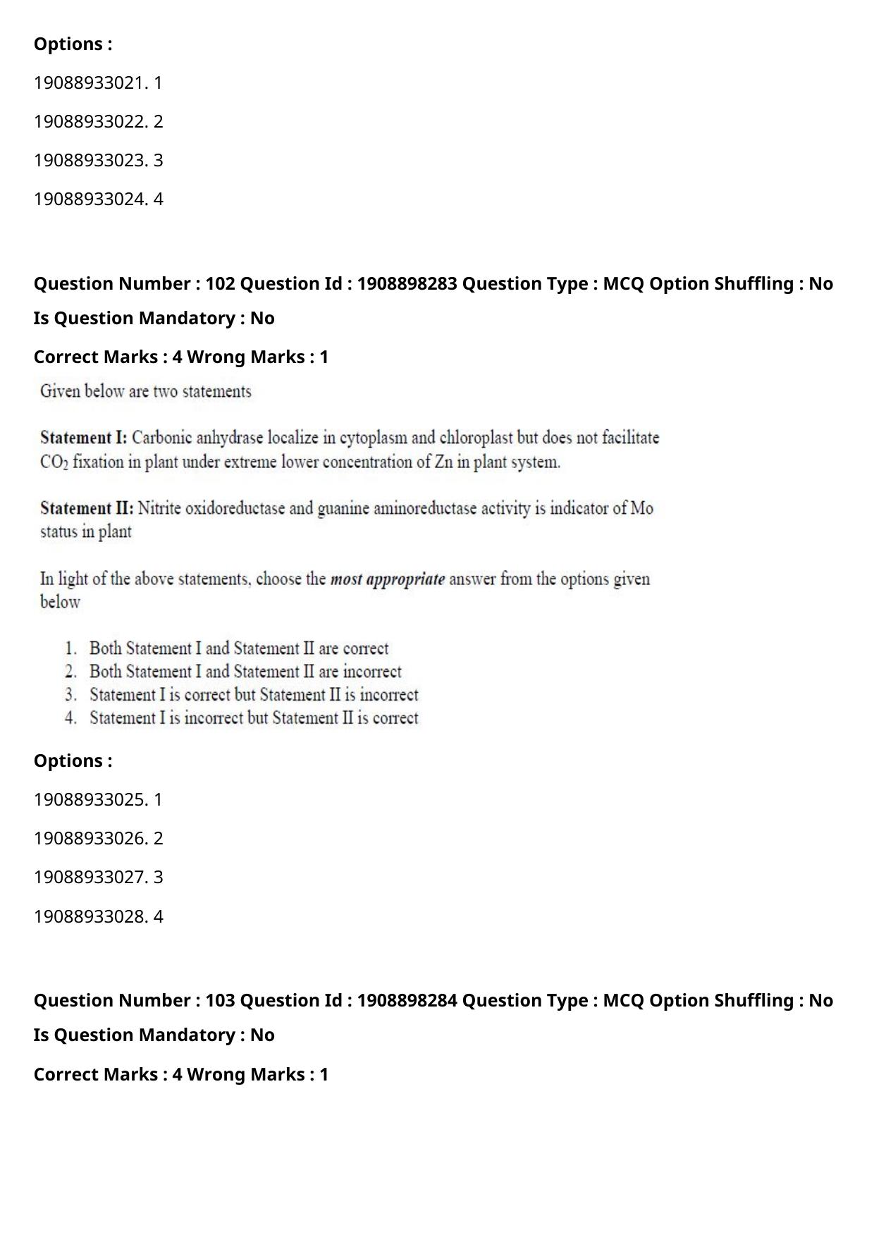 ICAR AIEEA PG 2021 WATER SCIENCE AND TECHNOLOGY Question Paper - Page 59