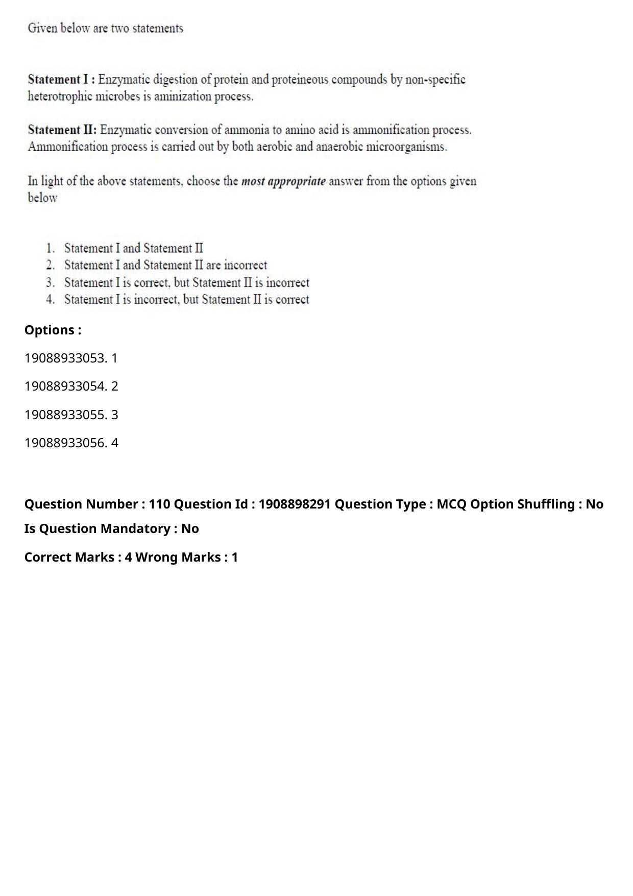 ICAR AIEEA PG 2021 WATER SCIENCE AND TECHNOLOGY Question Paper - Page 64