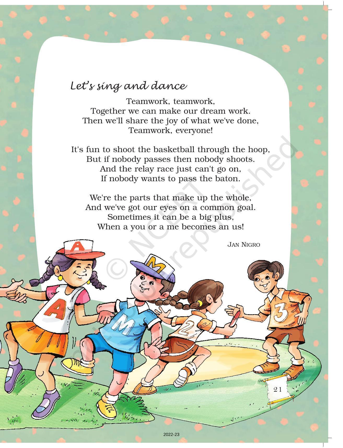 NCERT Book for Class 5 English Chapter 2 Teamwork - Page 2