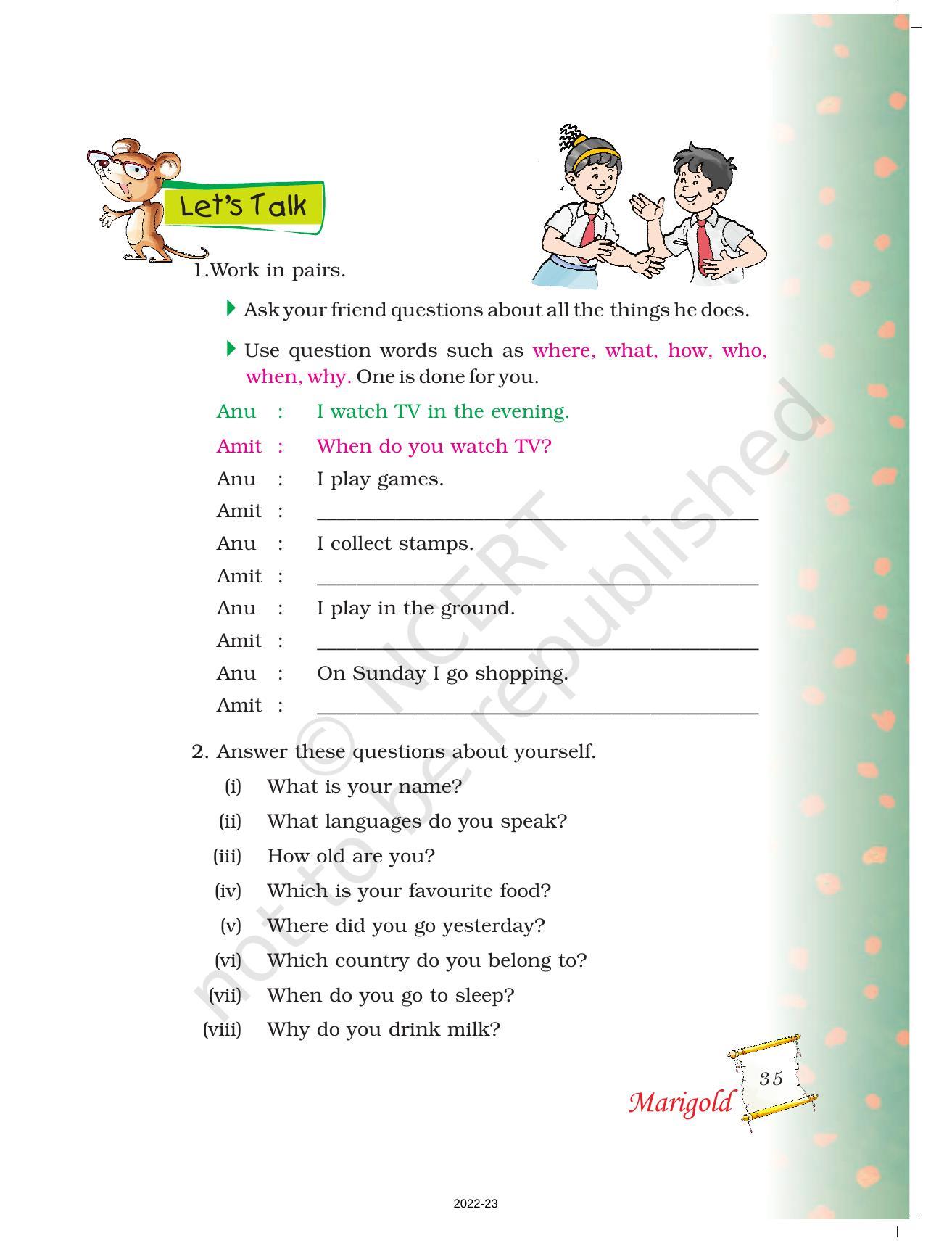 NCERT Book for Class 5 English Chapter 2 Teamwork - Page 16