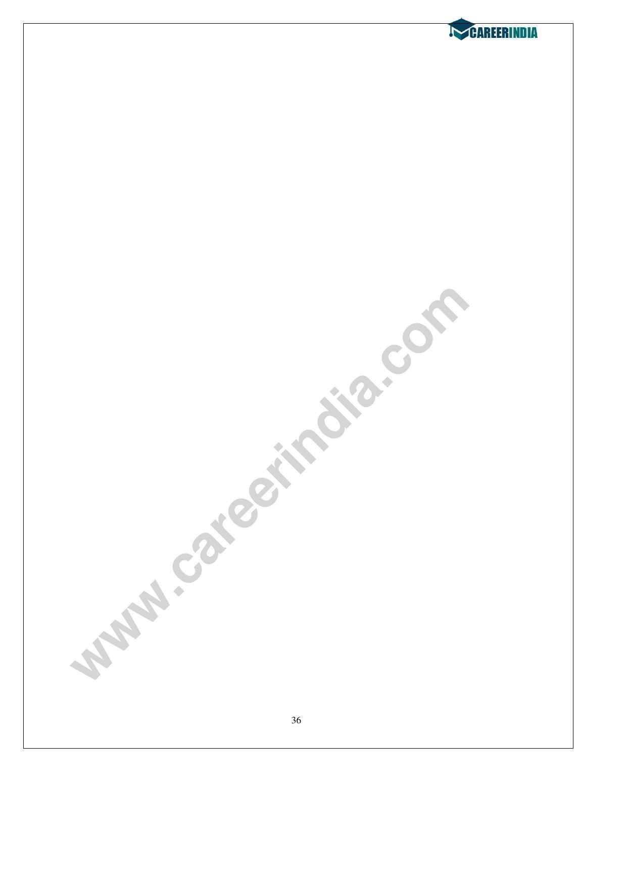 CLAT 2013 UG Question Paper with Answer Key - Page 36