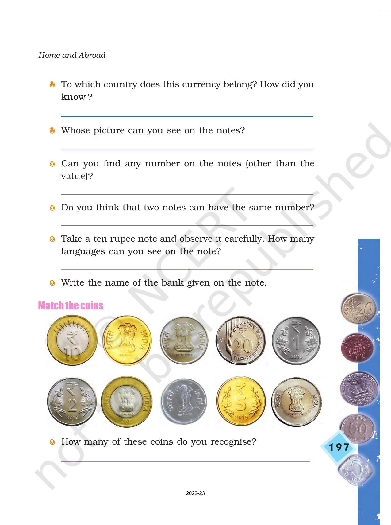 NCERT Book for Class 4 EVS Chapter 24 Home and Abroad - Page 7