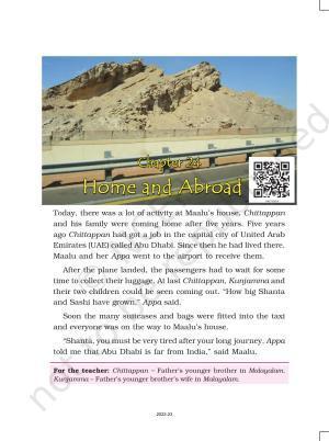 NCERT Book for Class 4 EVS Chapter 24 Home and Abroad