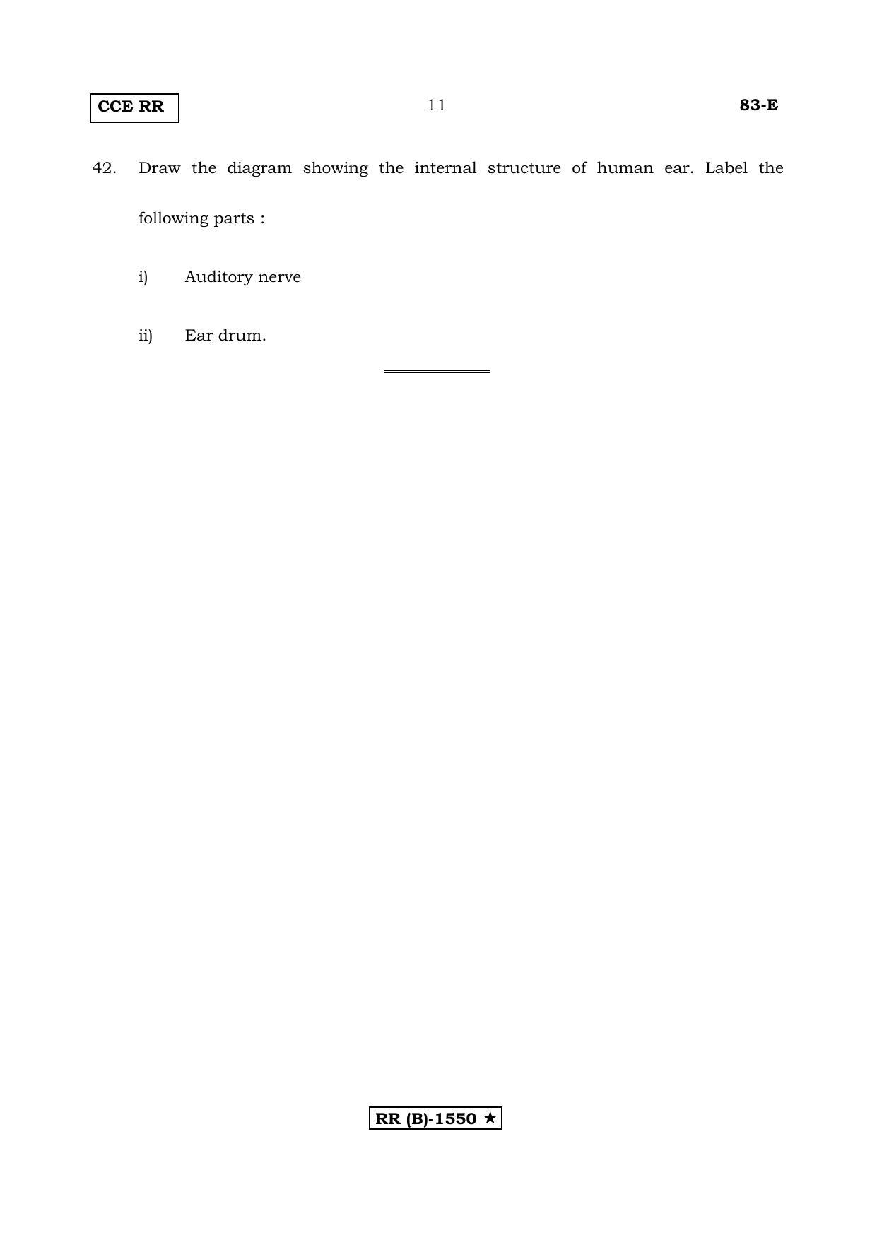 Karnataka SSLC Science English Medium (Supplementary)-B Question Paper 2020 - Page 11