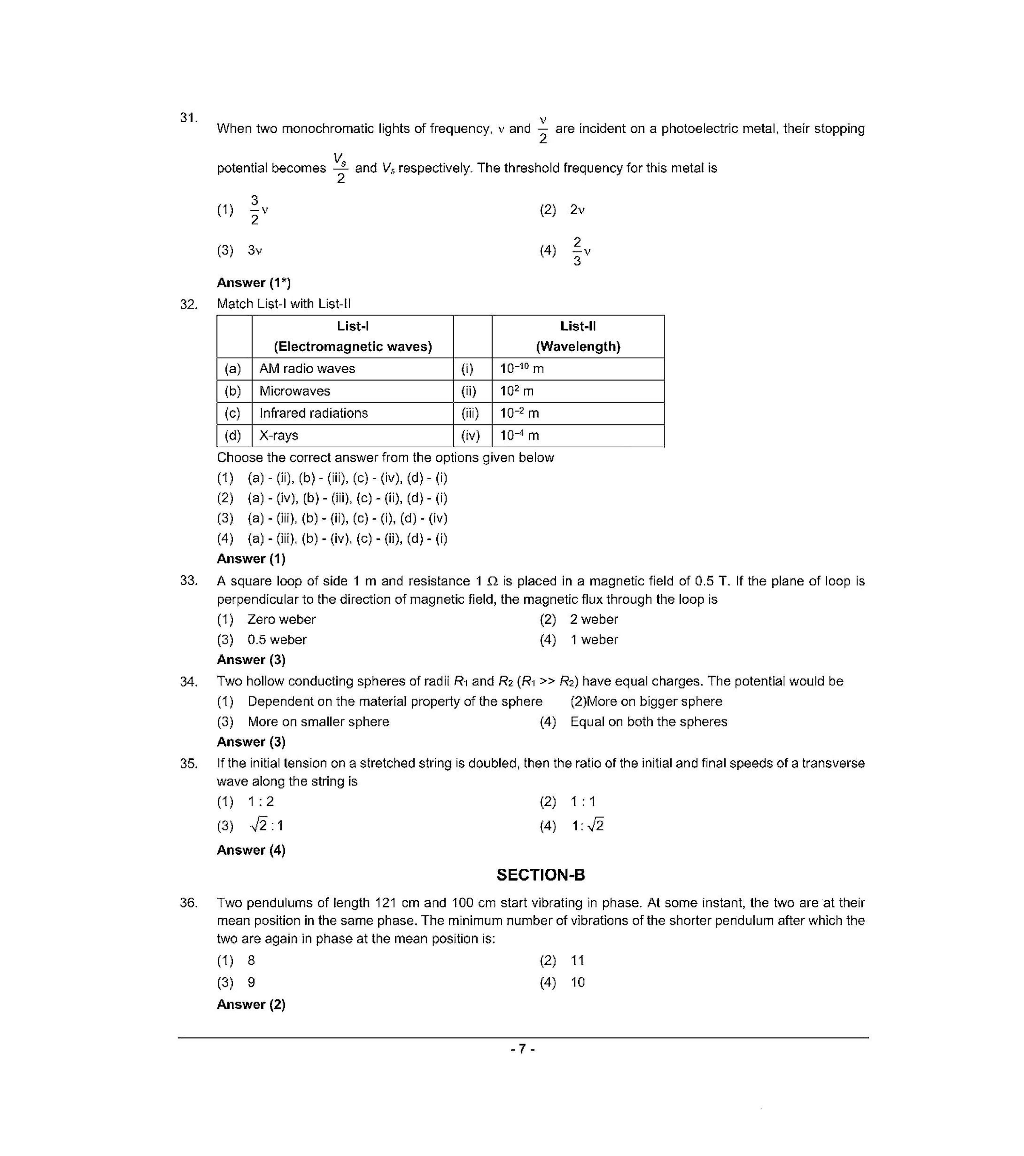 NEET R1 2022 Question Paper - Page 6