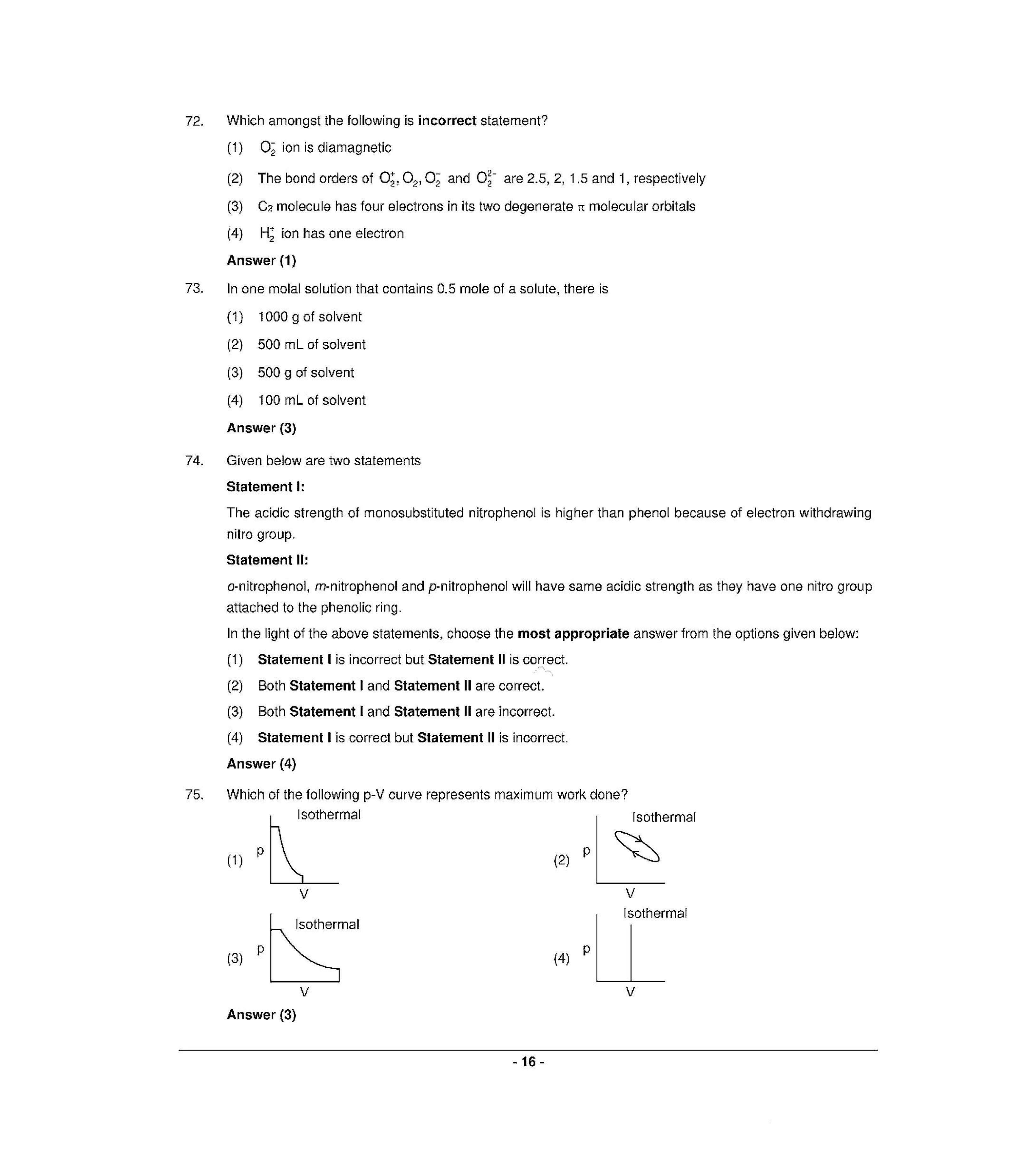 NEET R1 2022 Question Paper - Page 15
