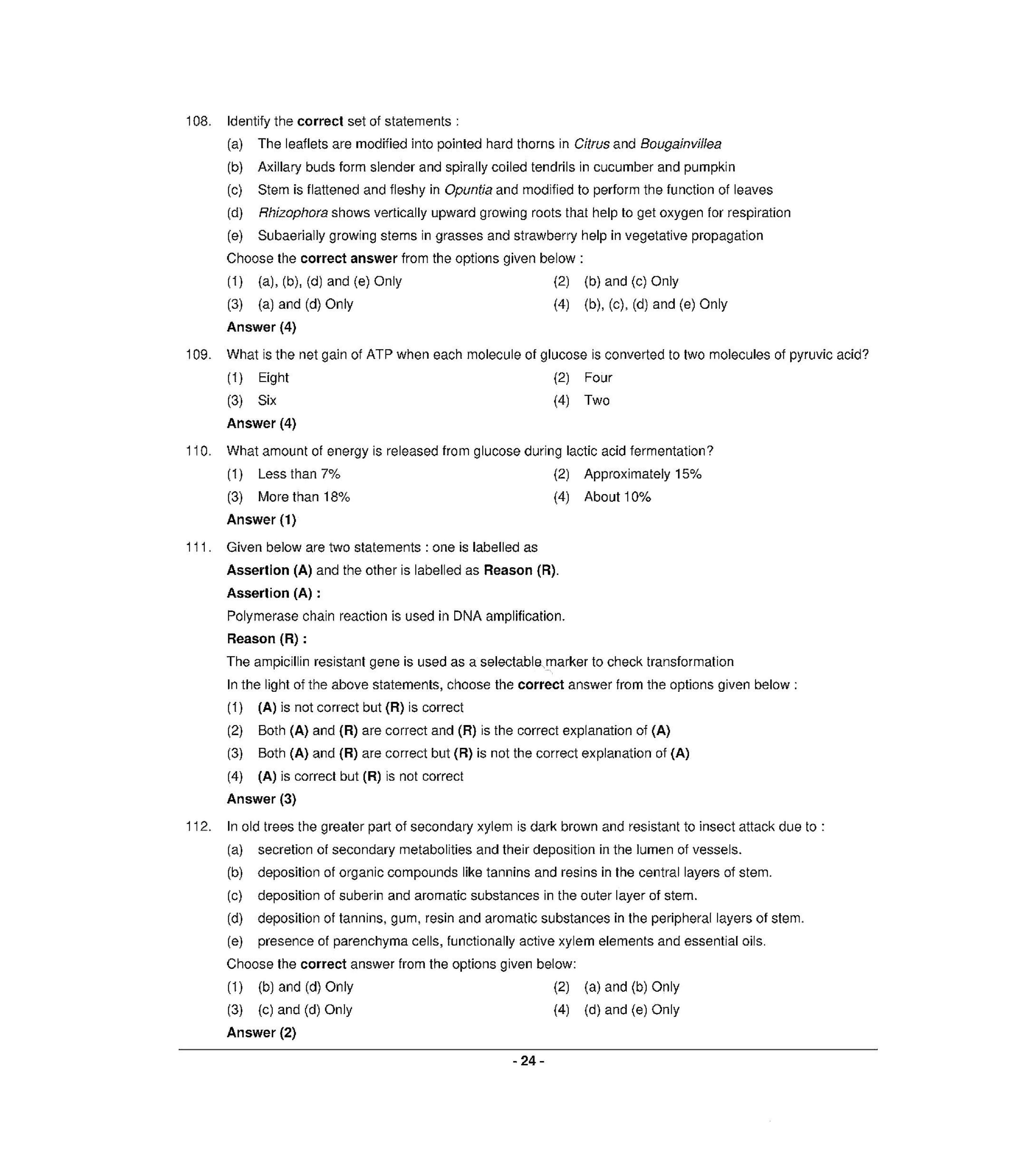 NEET R1 2022 Question Paper - Page 23