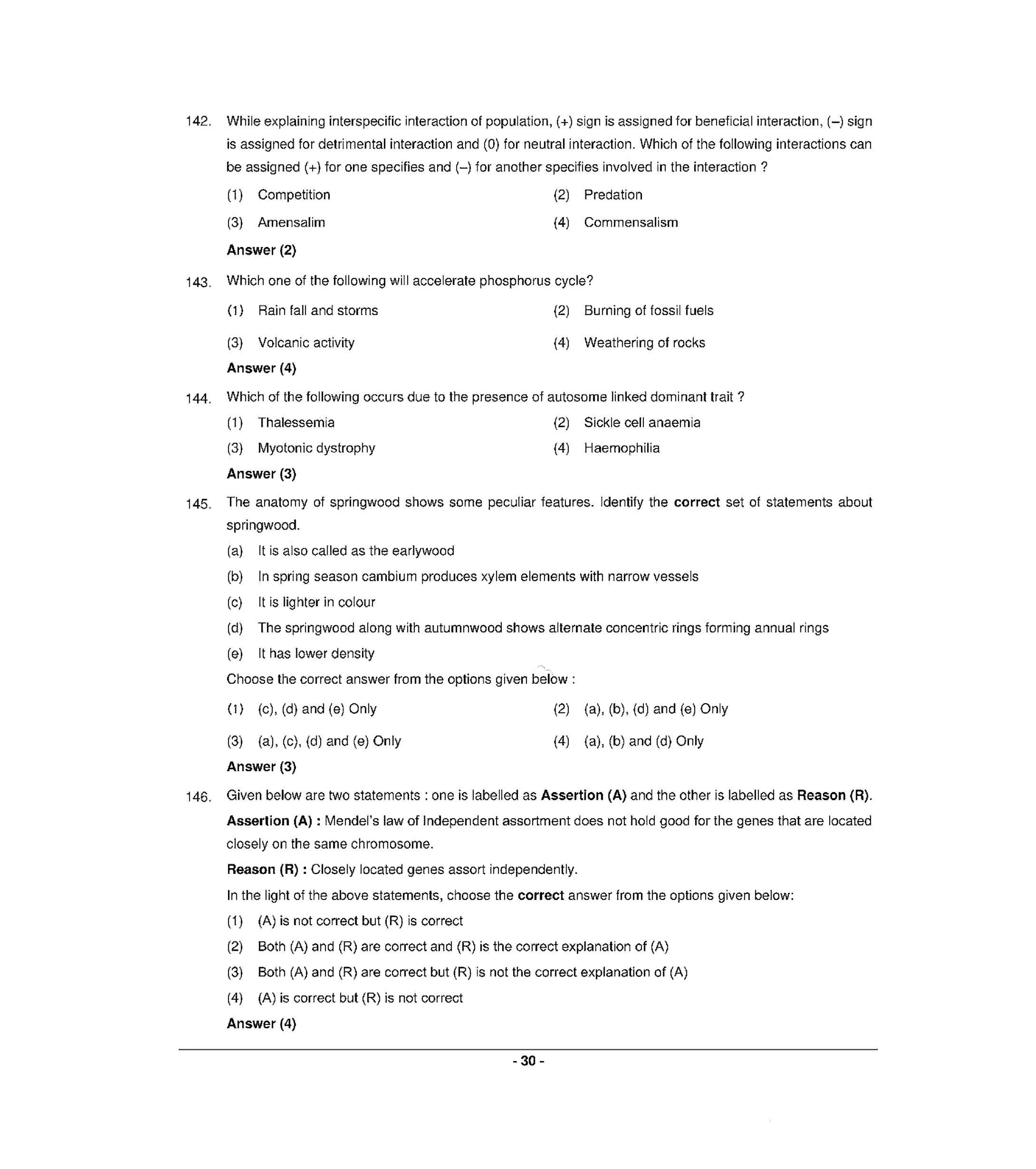 NEET R1 2022 Question Paper - Page 29