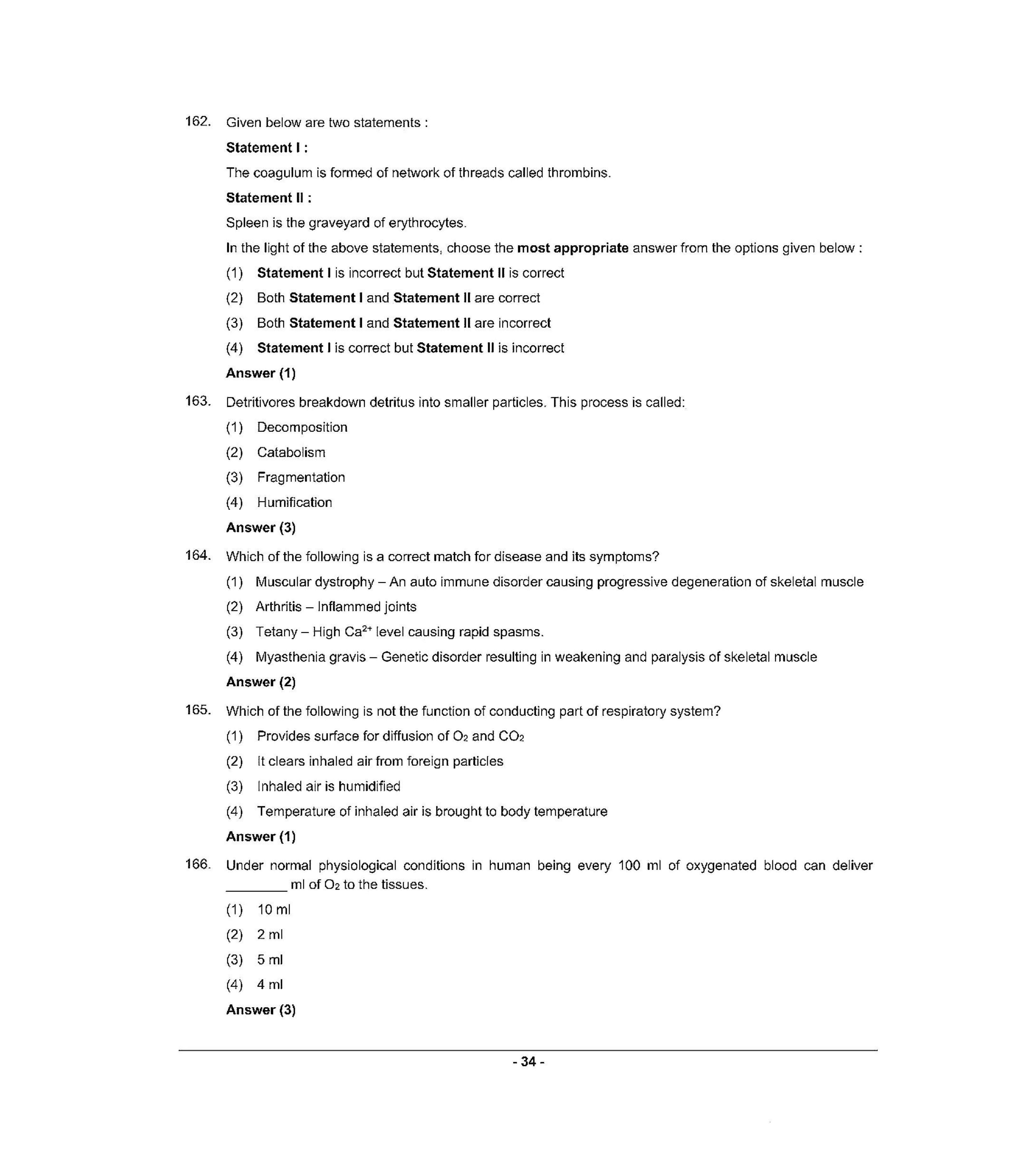 NEET R1 2022 Question Paper - Page 33