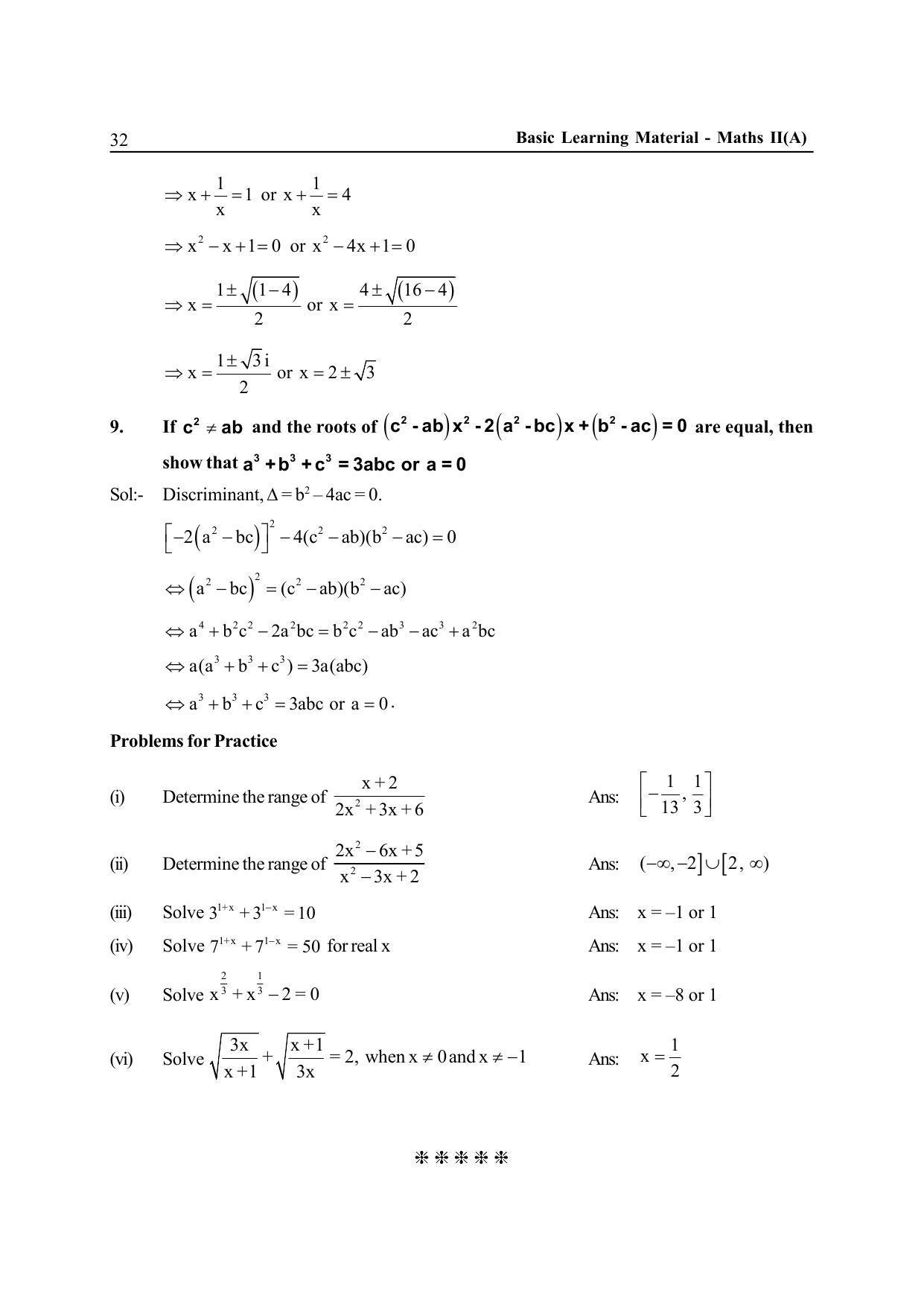 TS SCERT Inter 2nd Year Maths IIA EM Path 1 (Telugu Medium) Text Book - Page 37