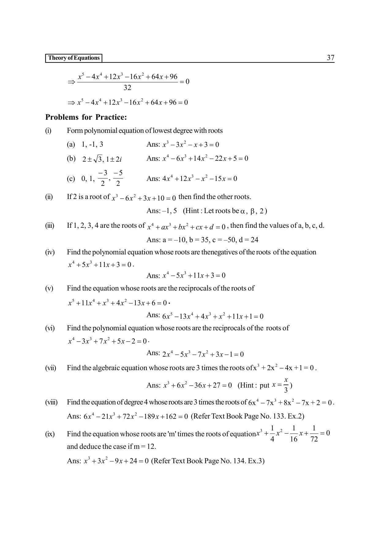 TS SCERT Inter 2nd Year Maths IIA EM Path 1 (Telugu Medium) Text Book - Page 42