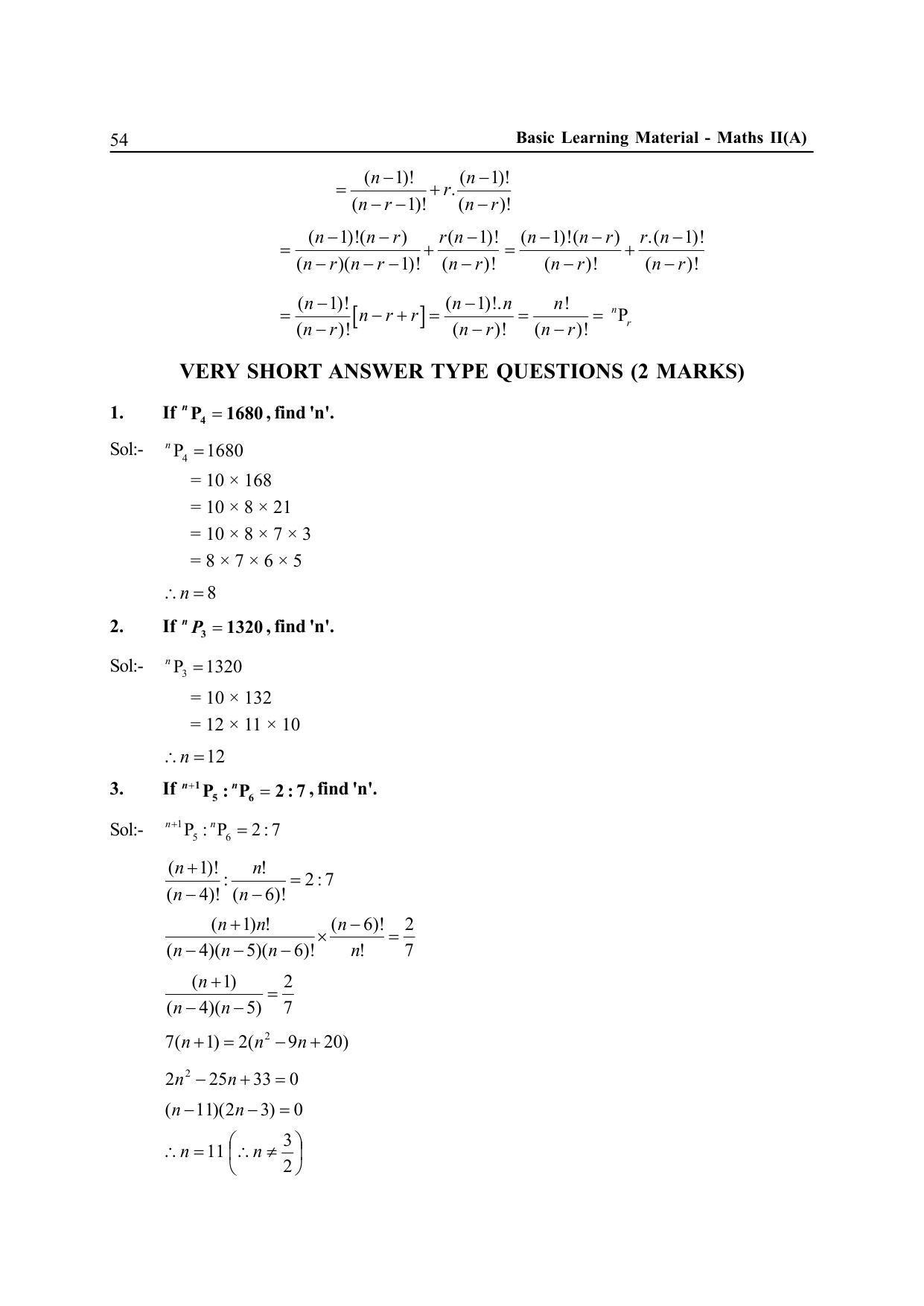 TS SCERT Inter 2nd Year Maths IIA EM Path 1 (Telugu Medium) Text Book - Page 59
